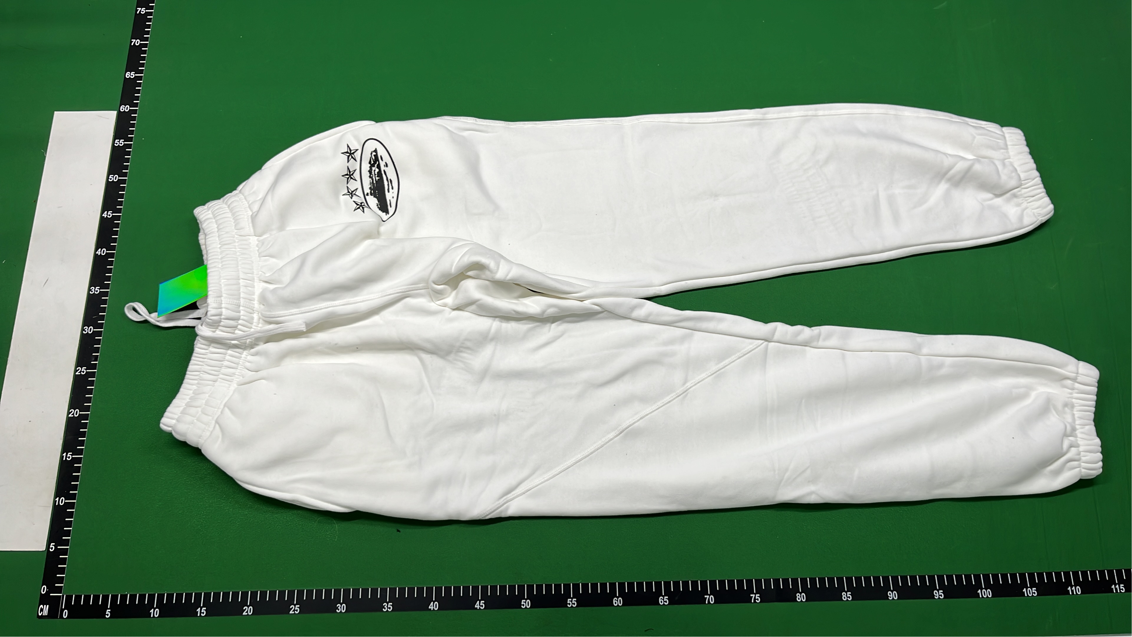 Black Sweatpants with Star Logo Design