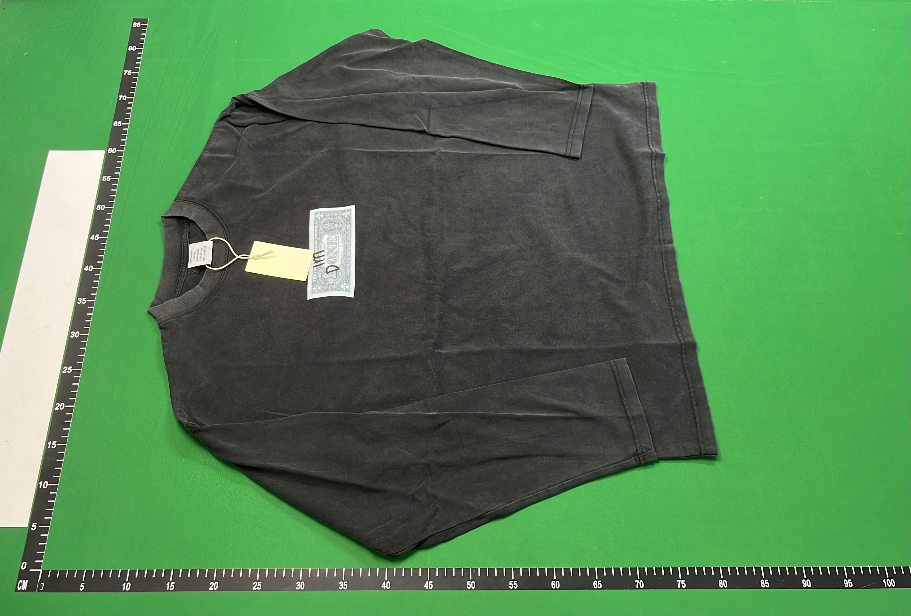 Black Long Sleeve Sweatshirt with Front Logo