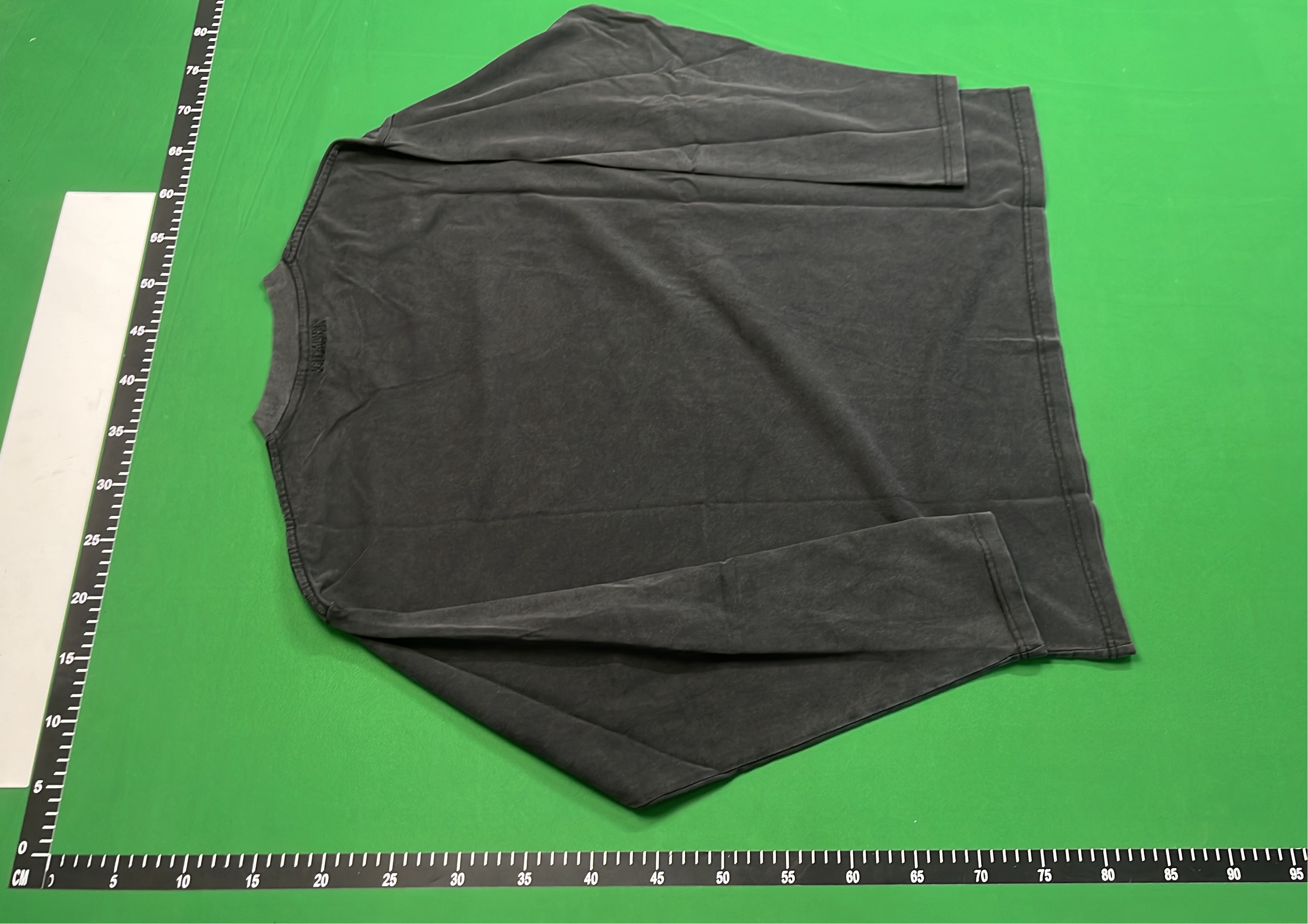 Black Long Sleeve Sweatshirt with Front Logo