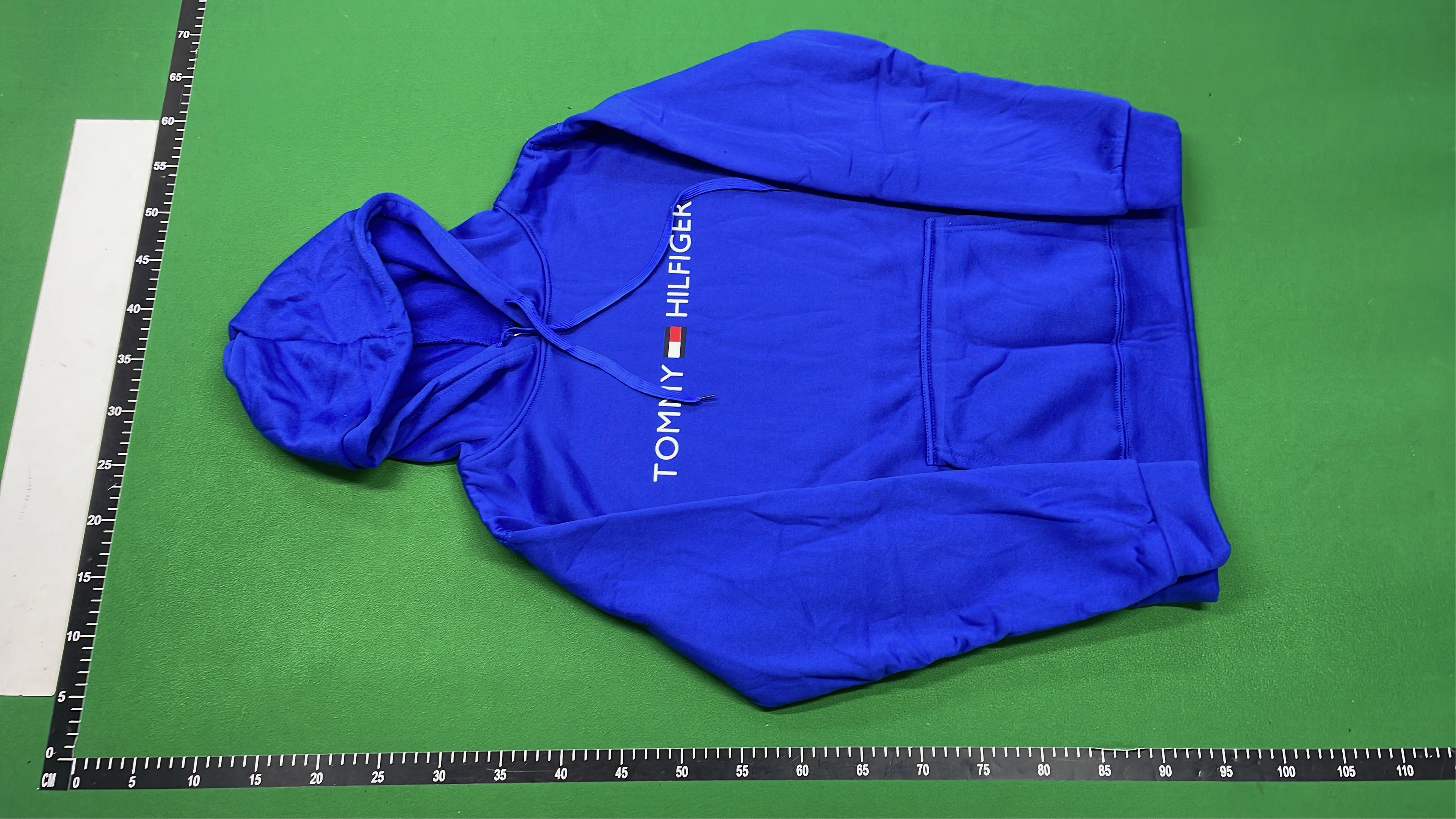 Purple Tommy Hilfiger Hoodie with Logo Print