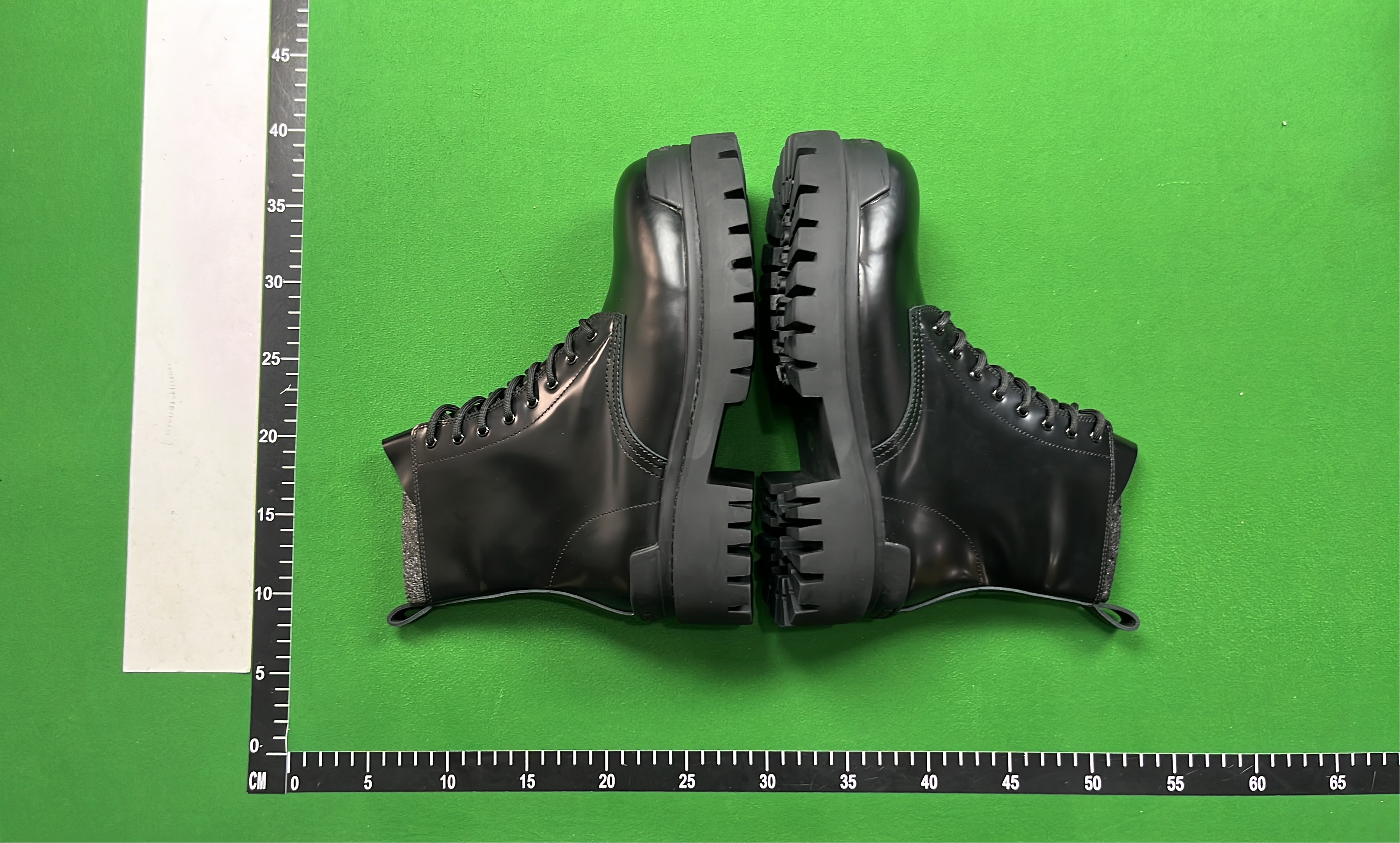 Black Leather Combat Boots for Men and Women - Stylish & Durable