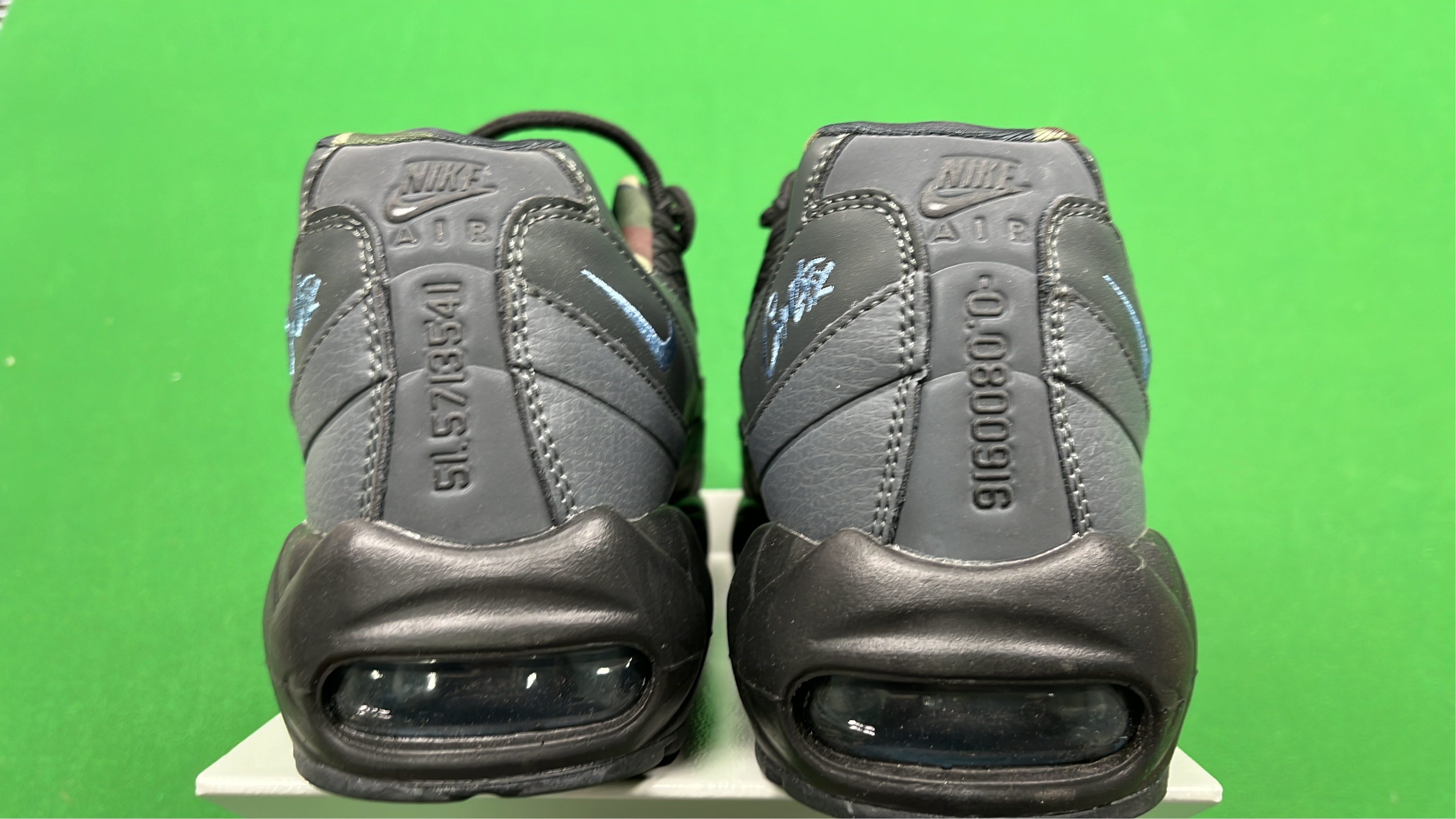 Nike Air Max 95 OG QS Green Black Red Purple Men's Sneakers