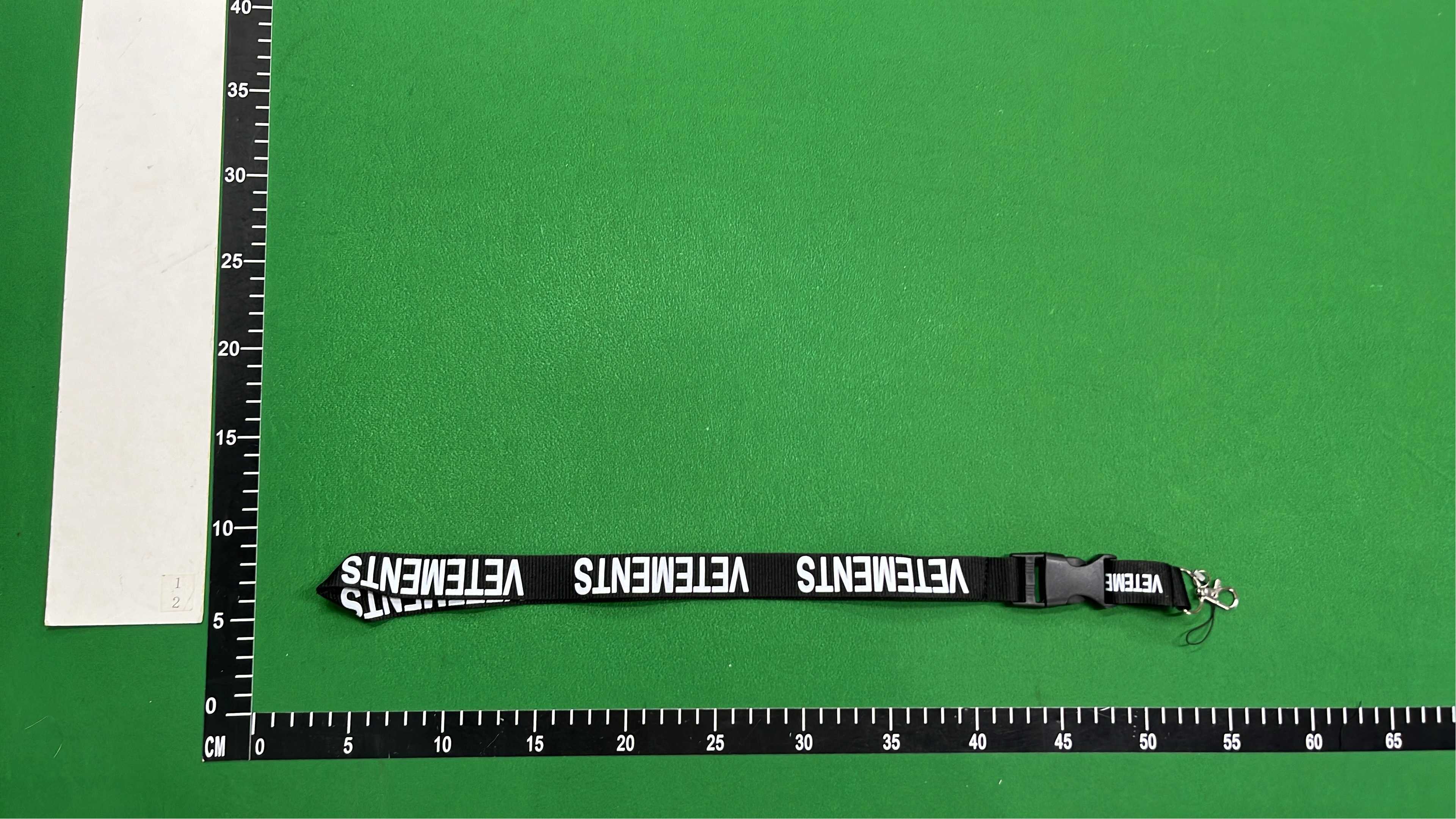 VETEMENTS Lanyard Neck Strap with Metal Clip