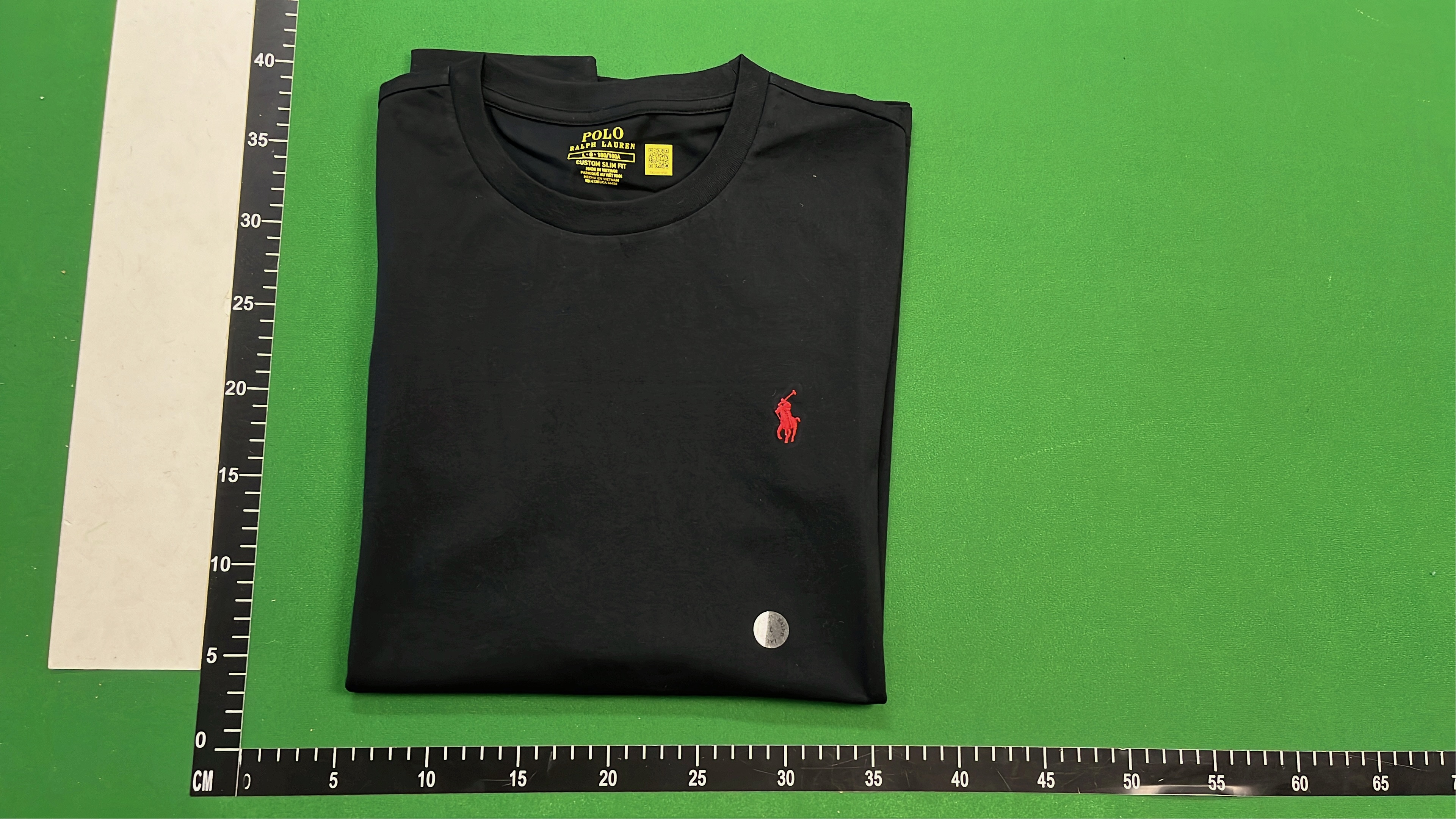 Women's White Polo T-Shirt with Small Logo