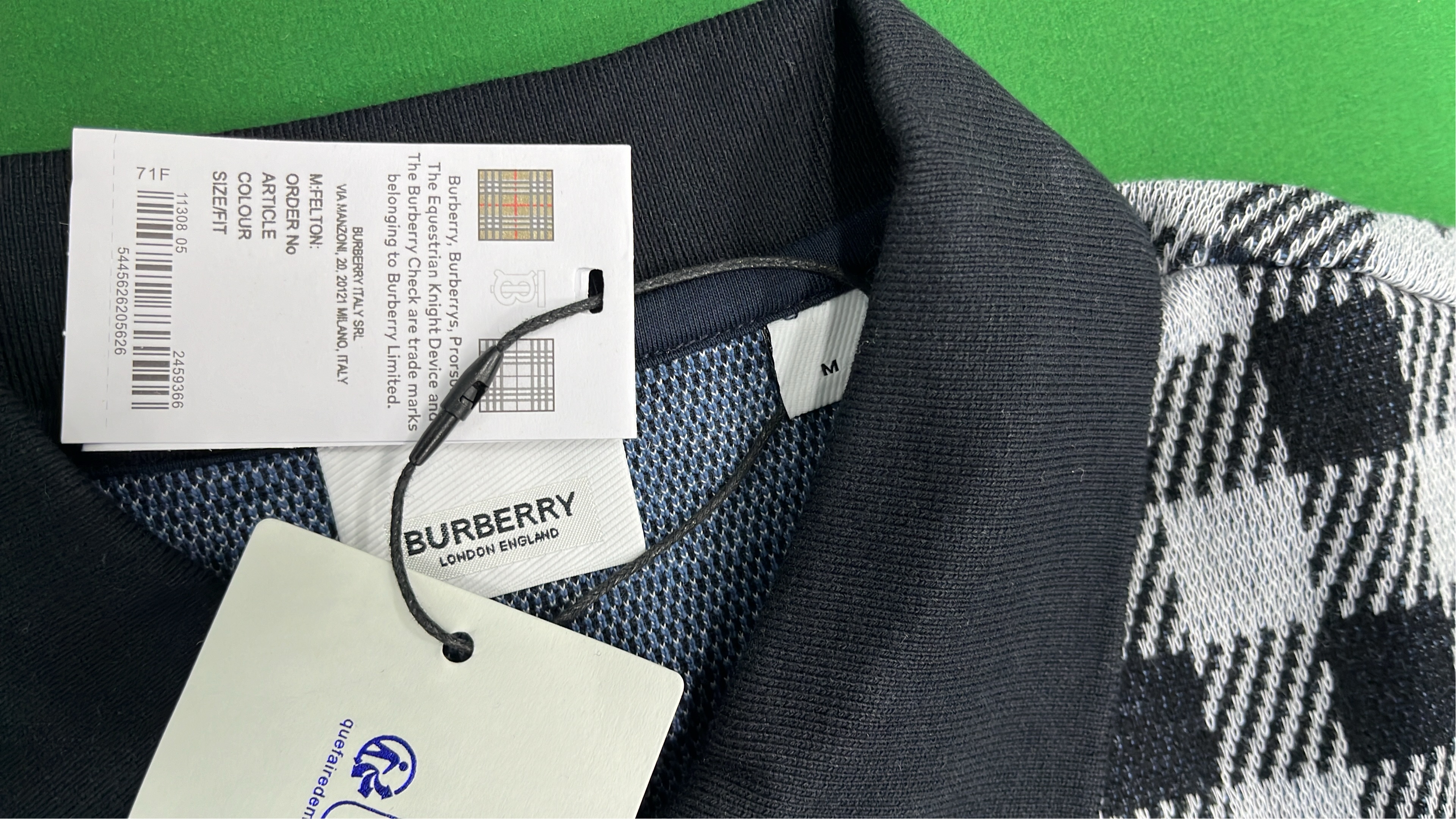 Classic Check Polo Shirt for Men