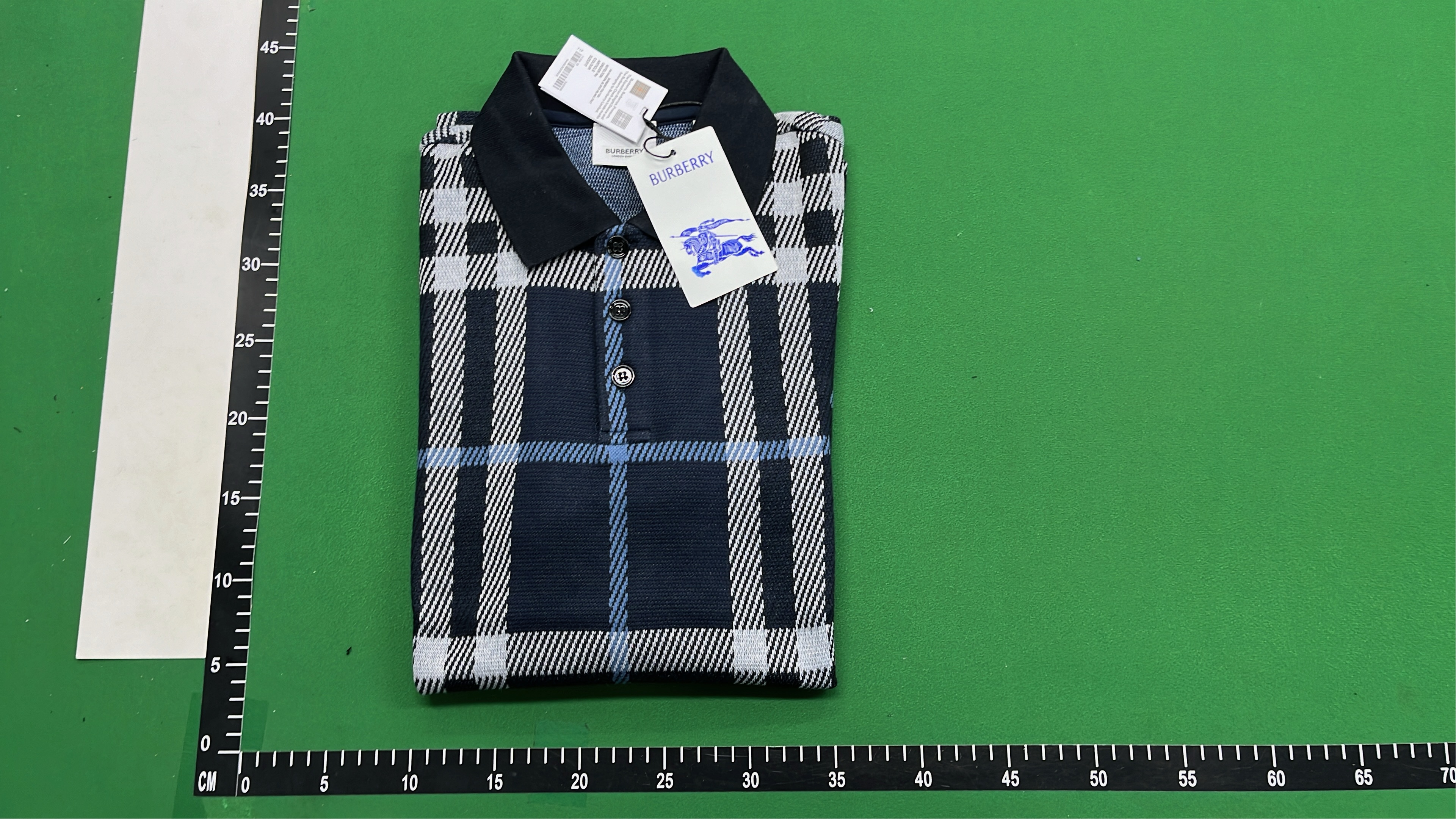 Classic Check Polo Shirt for Men