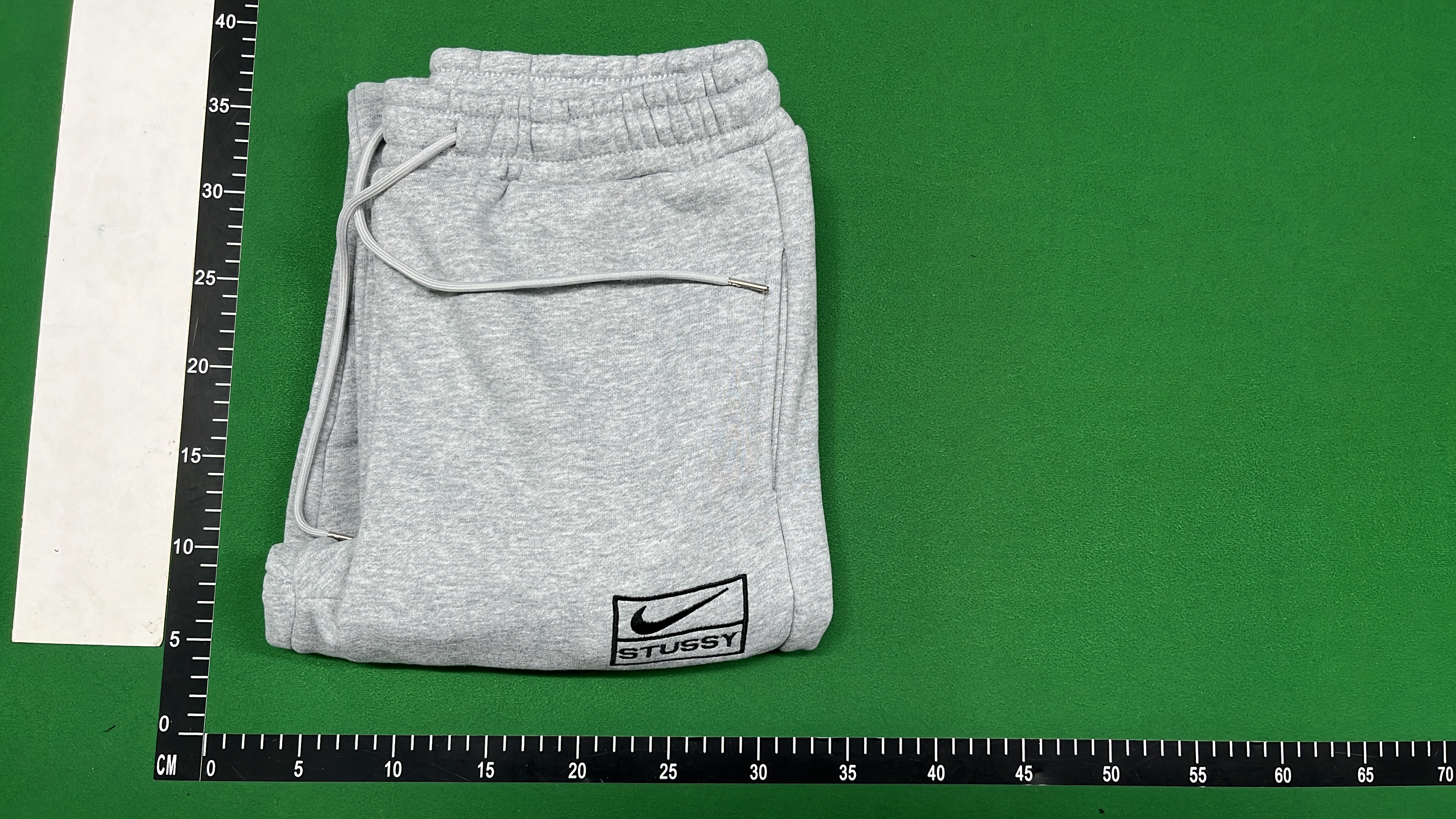 Stussy Logo Sweatpants - Black & Grey