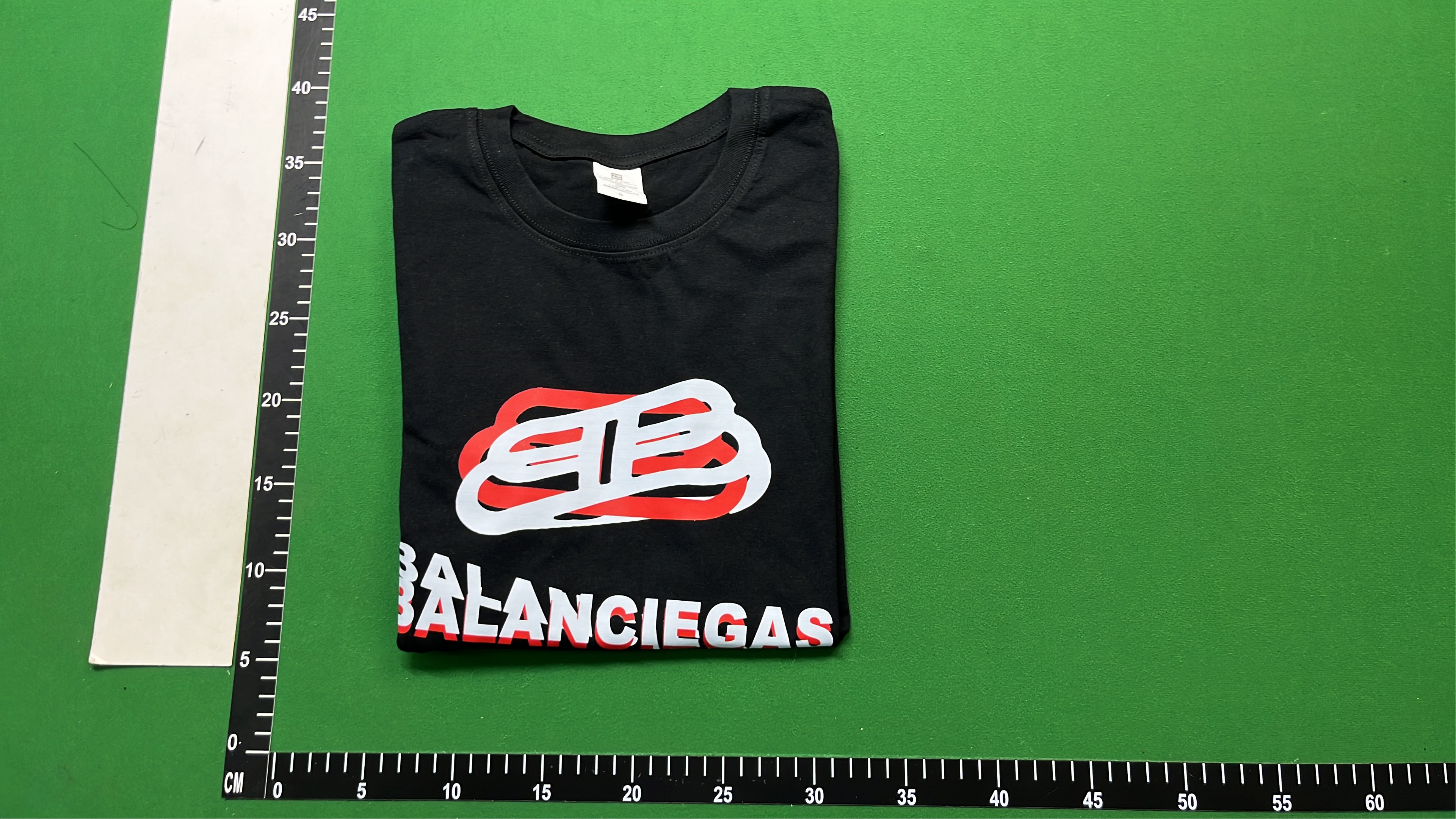 Balanciegas Logo Print Black T-Shirt for Men