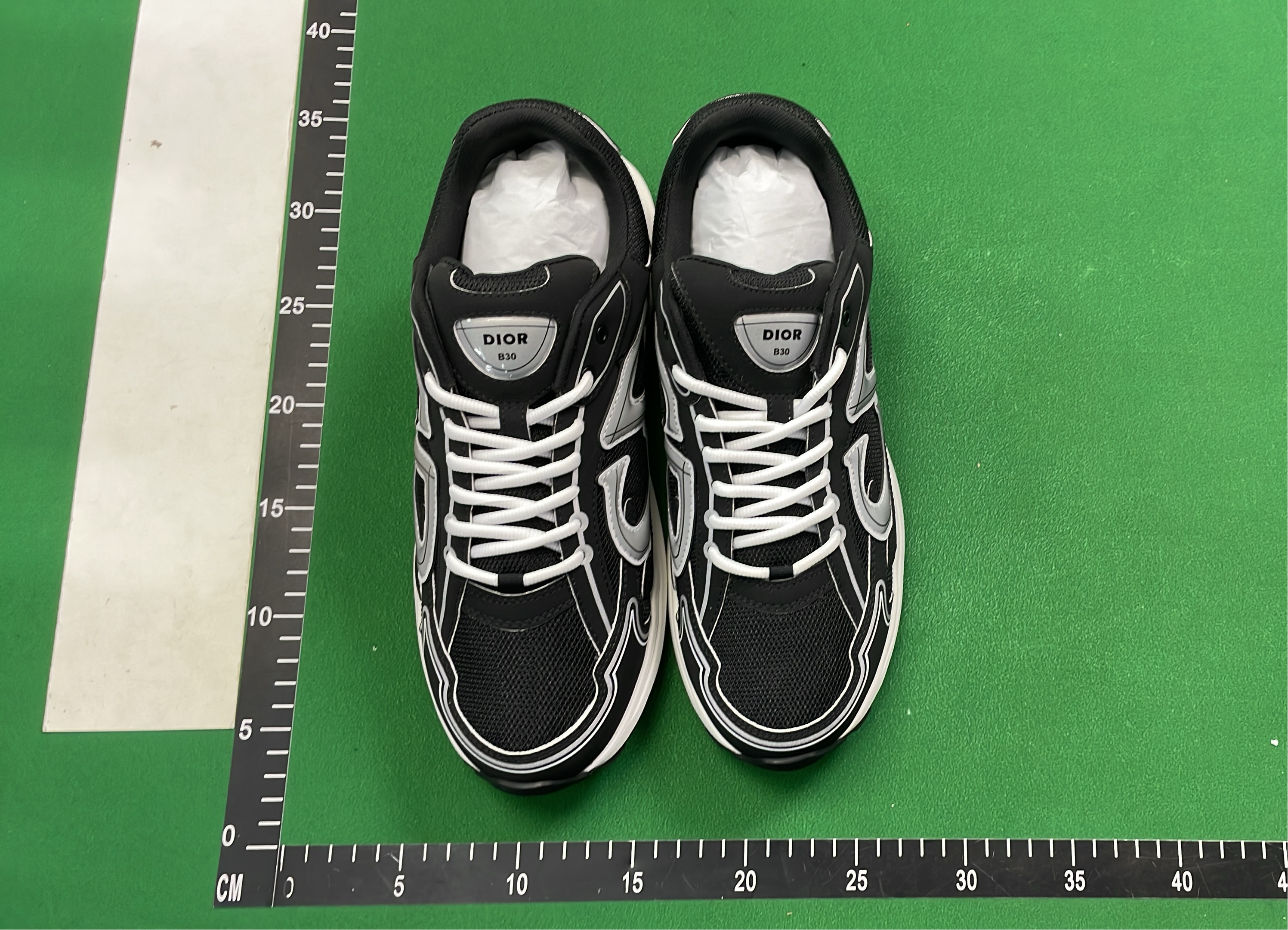 Dior CD Sneakers White Blue Gray Men's Fashion Sneakers