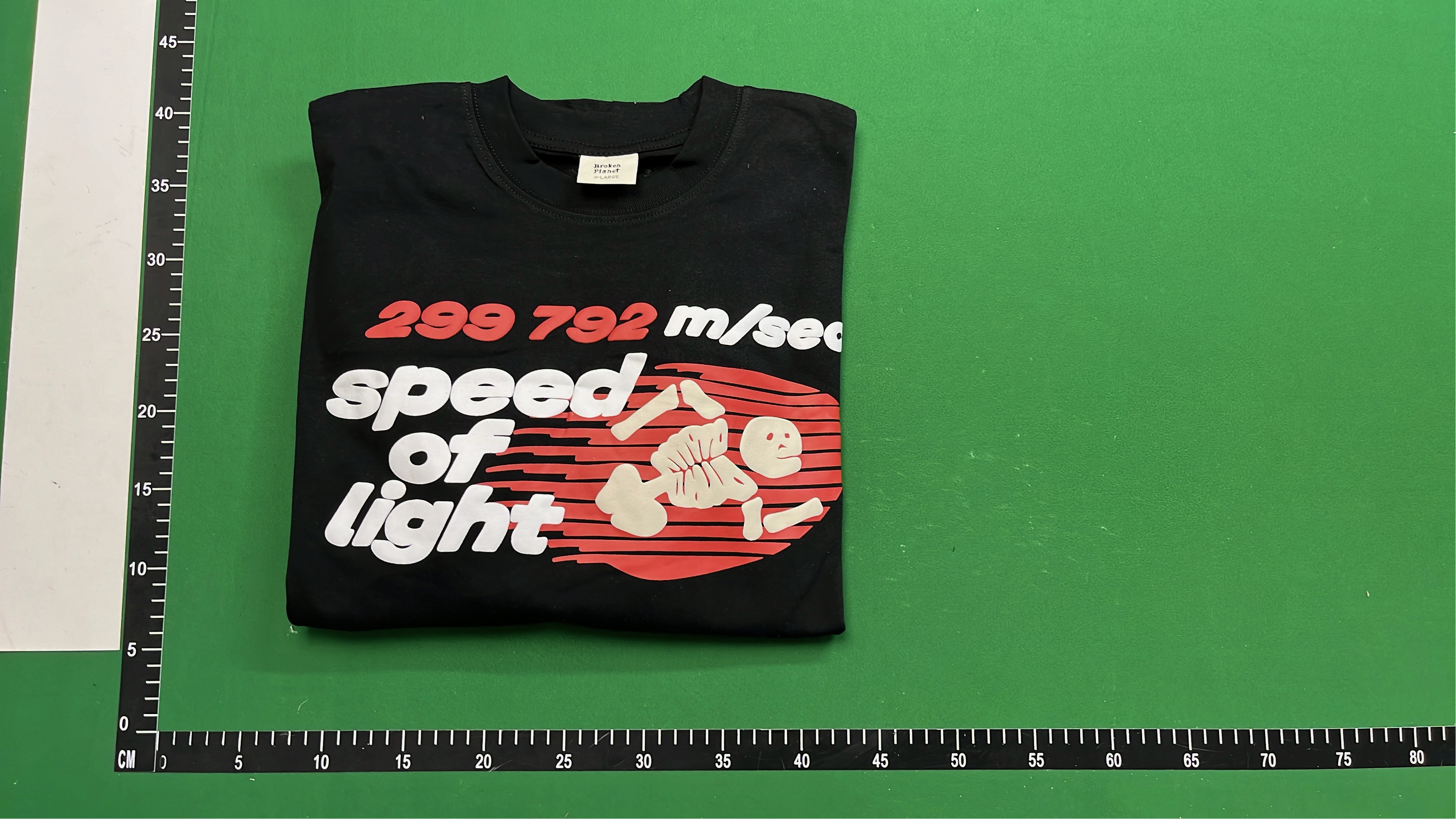 Speed of Light Long Sleeve T-Shirt with Graphic Design