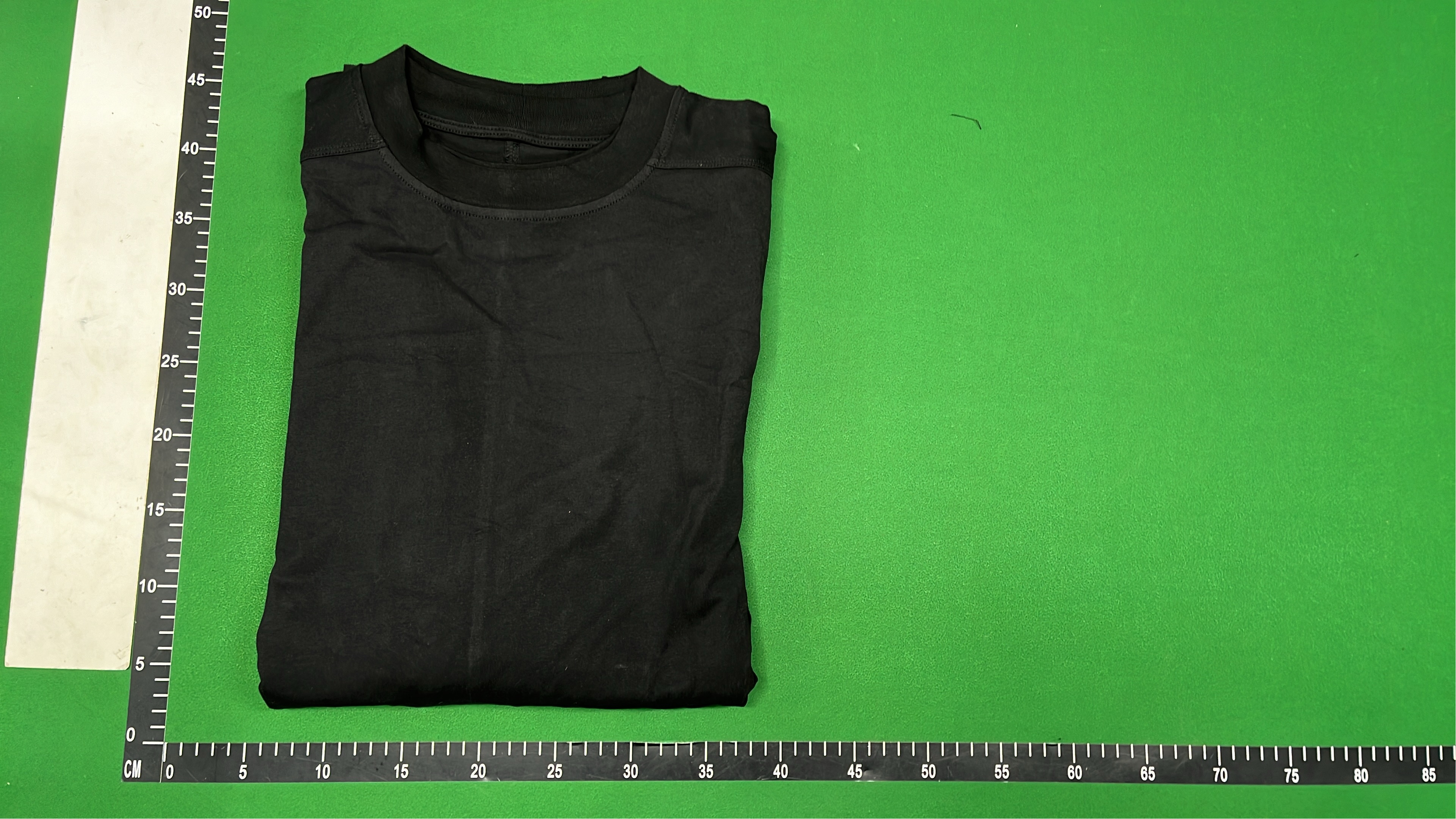 Black Oversized Layered T-Shirt with Long Sleeve Design