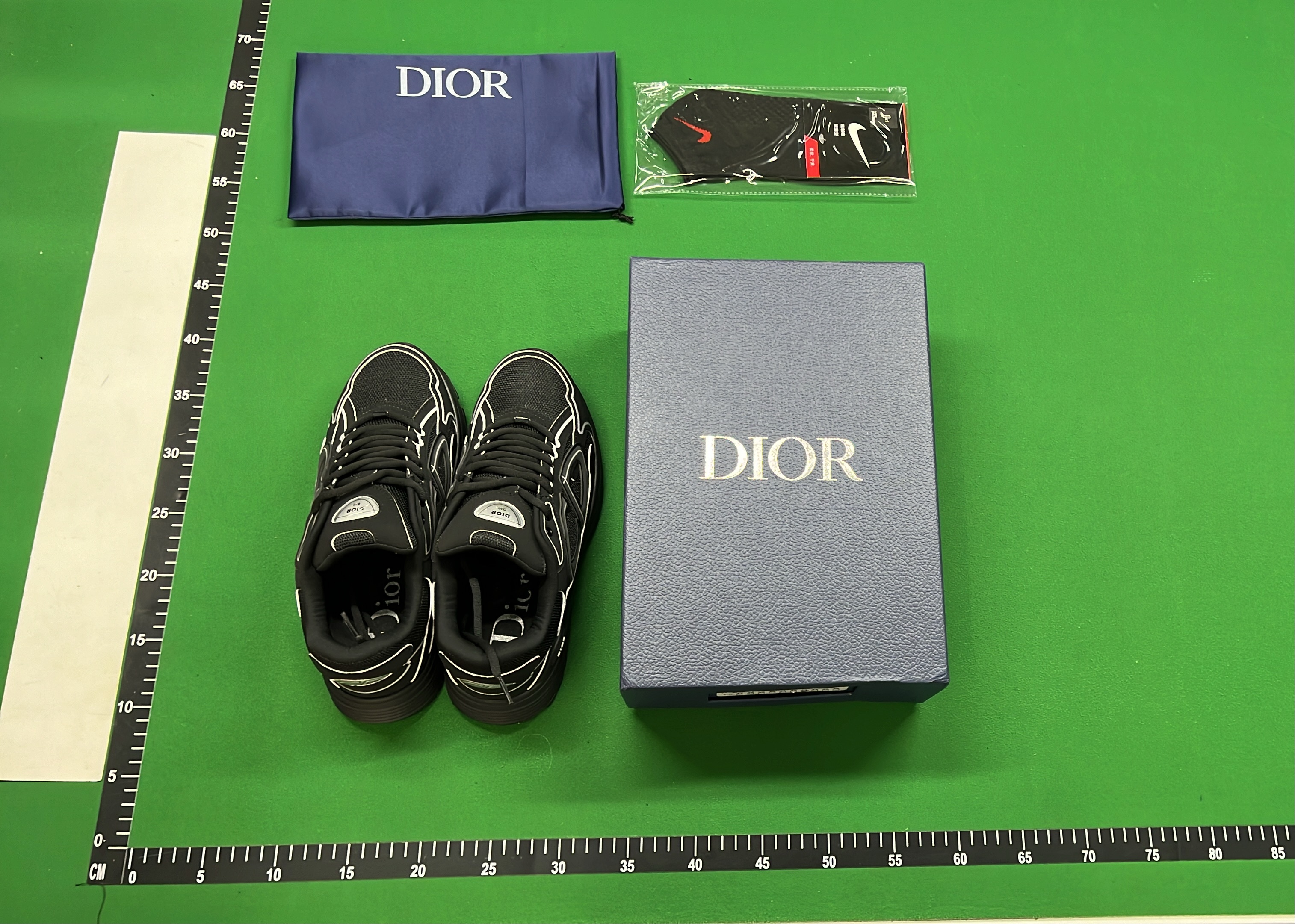 Dior White CD Logo Sneakers - Luxury Fashion Shoes