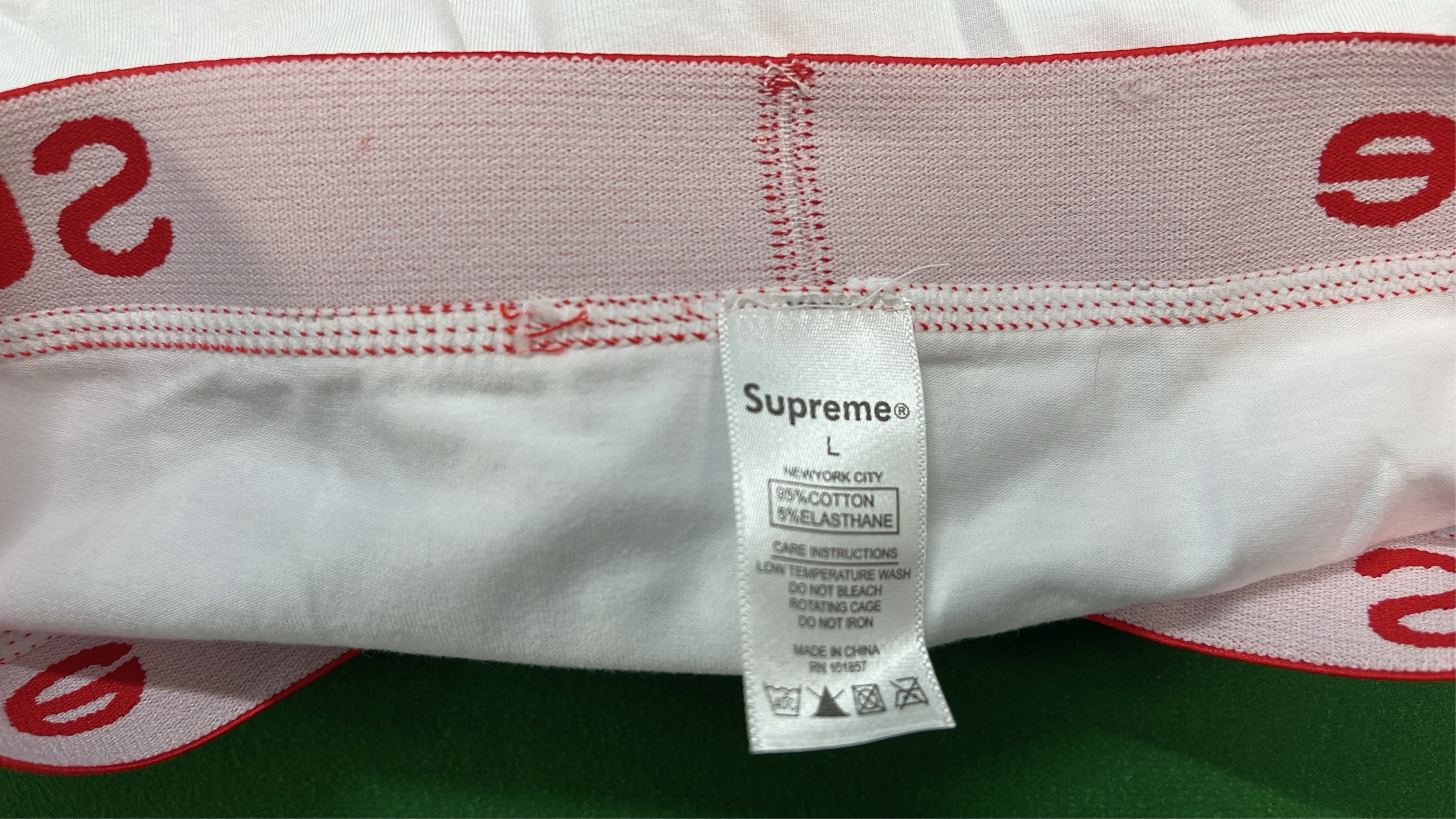 Supreme Men's Boxer Briefs Underwear Set - Red, Blue, Black, Gray