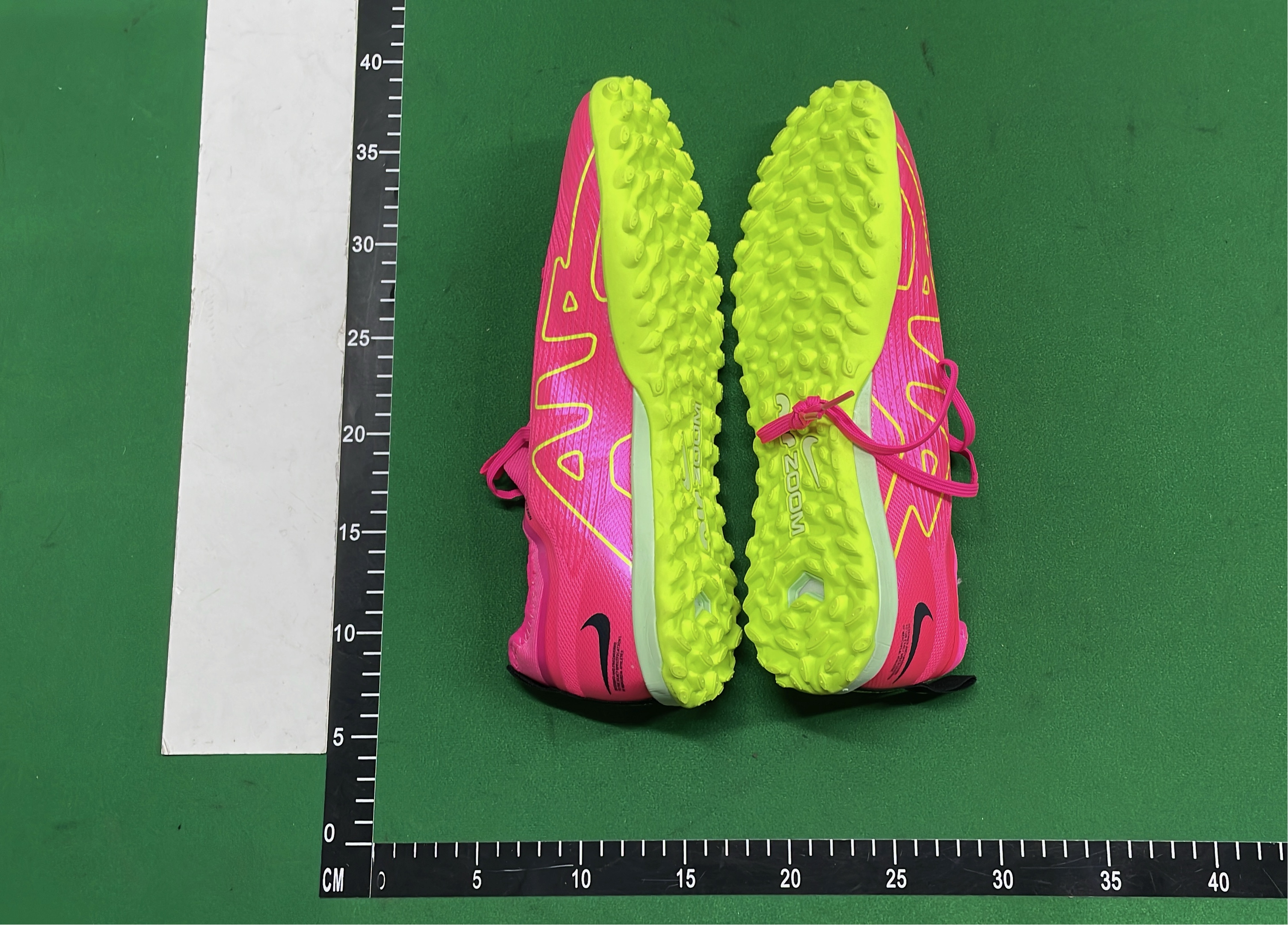 Nike Air Zoom Pink Soccer Cleats for Turf