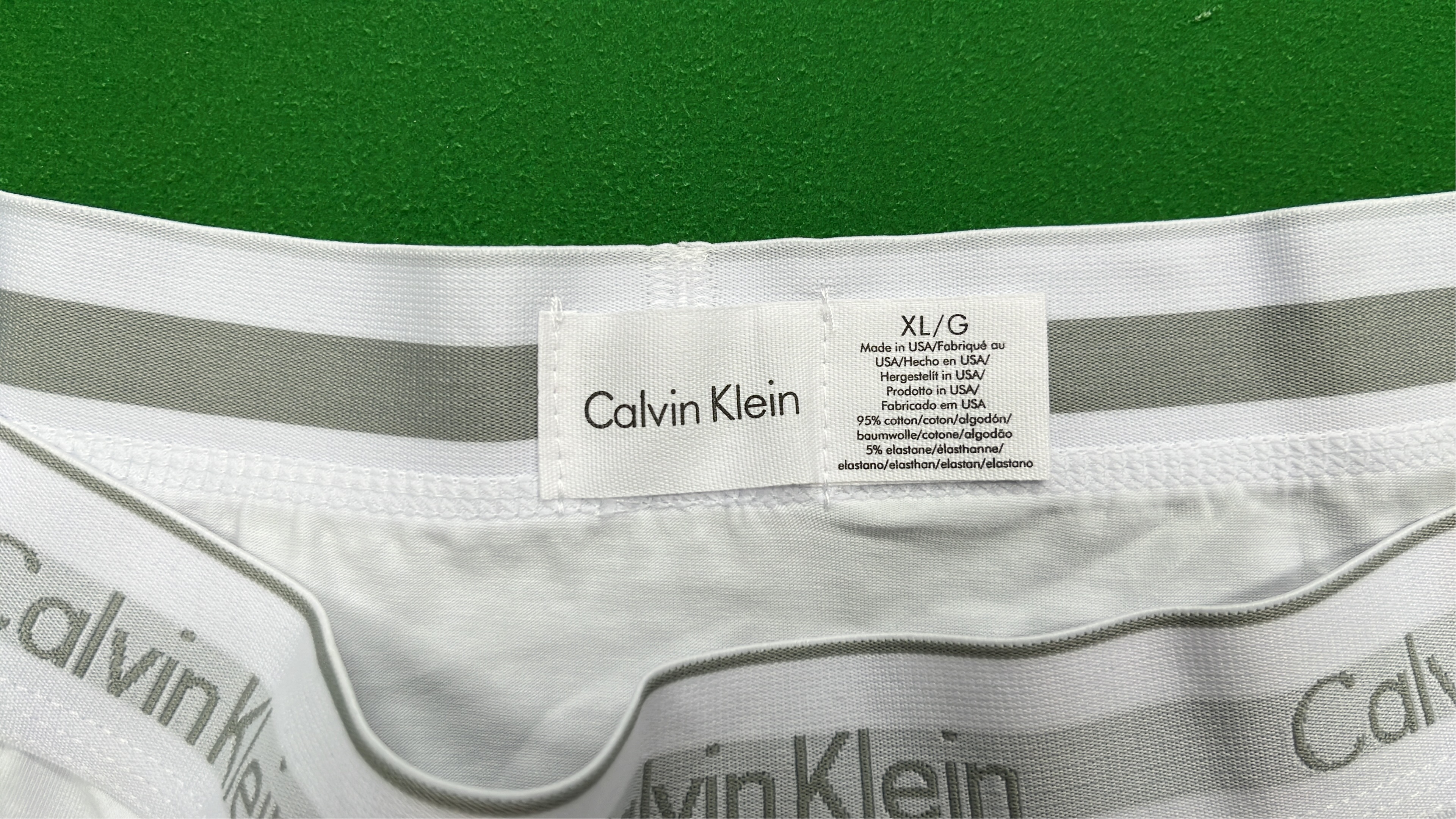 Calvin Klein Men's Navy Blue Boxer Briefs