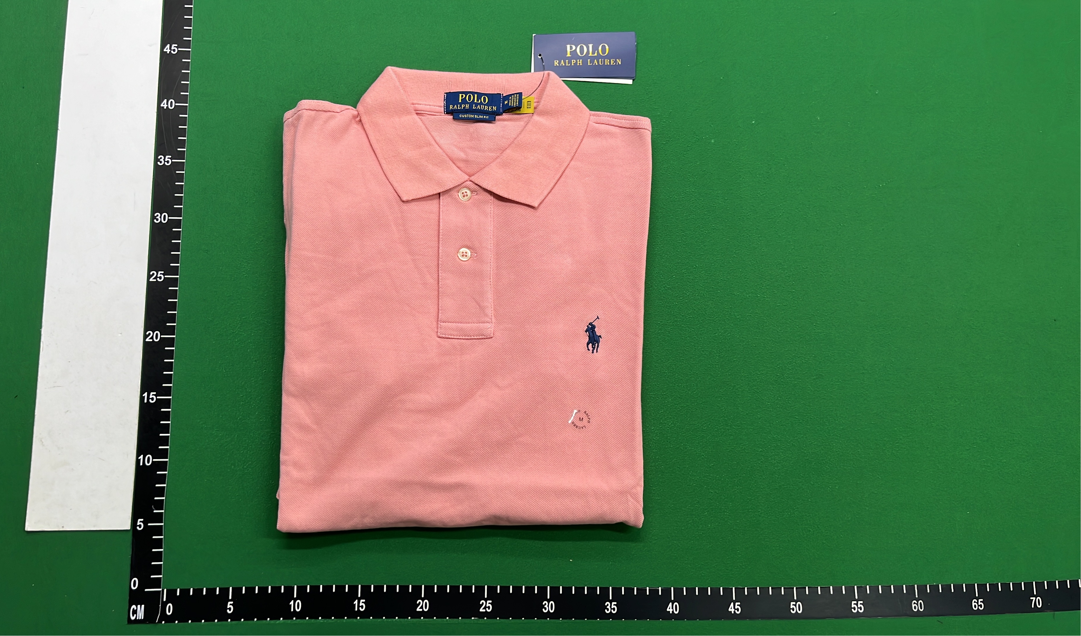 Men's Light Gray Short Sleeve Polo Shirt