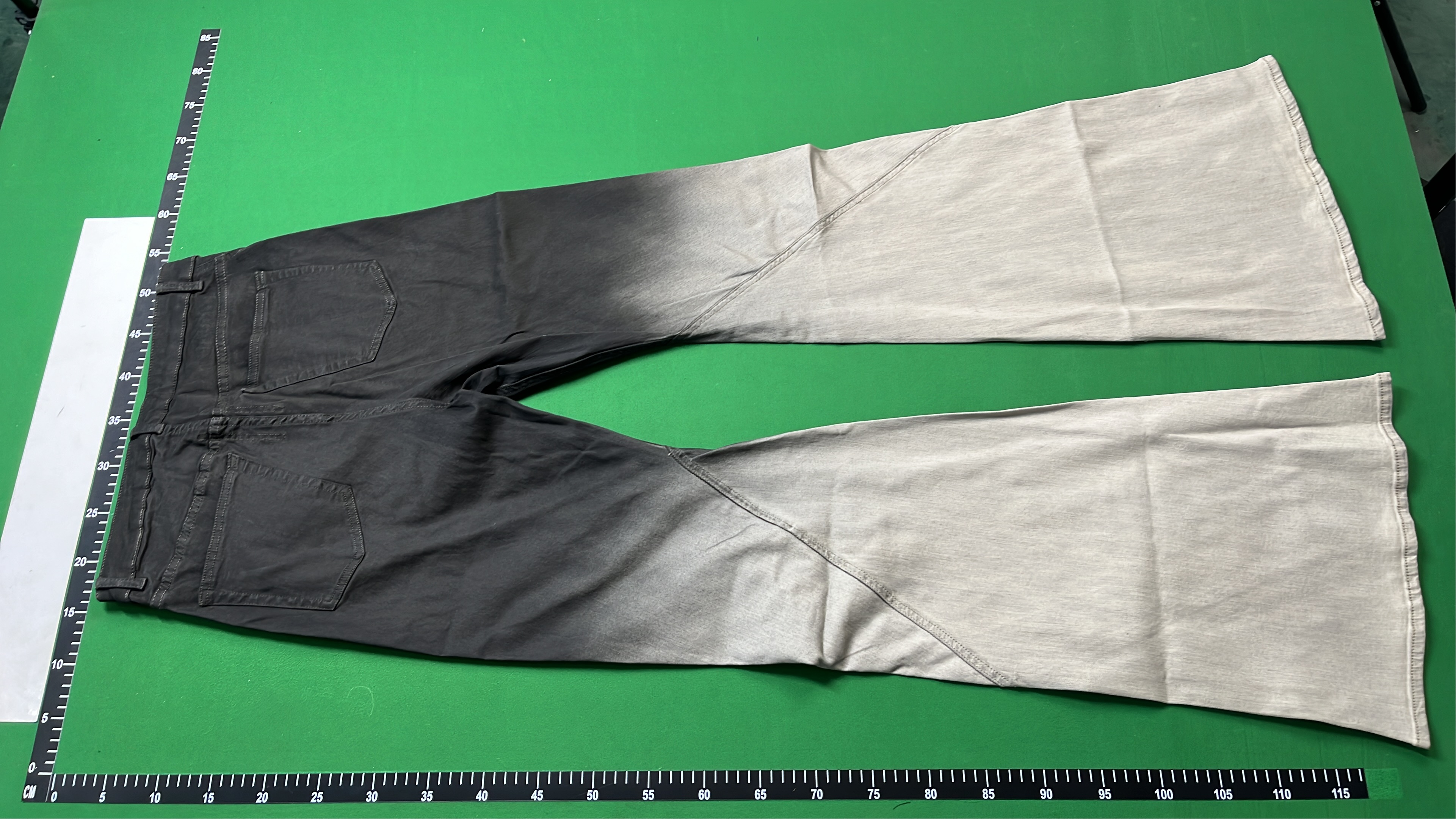 Gradient Flared Jeans for Women