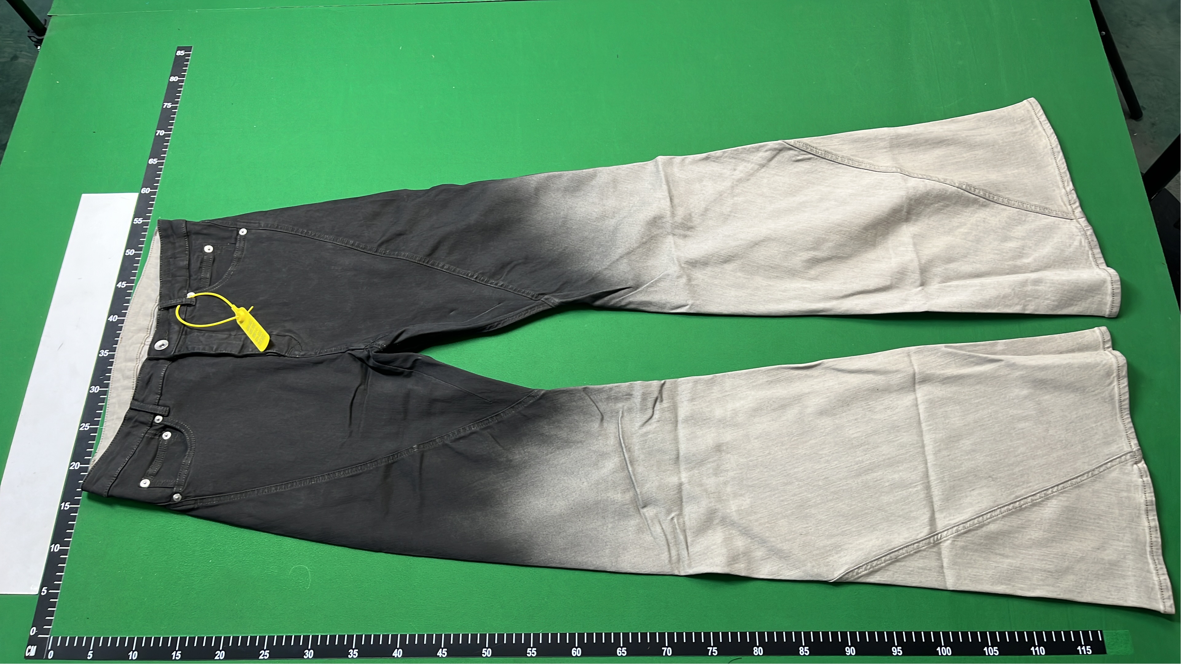 Gradient Flared Jeans for Women