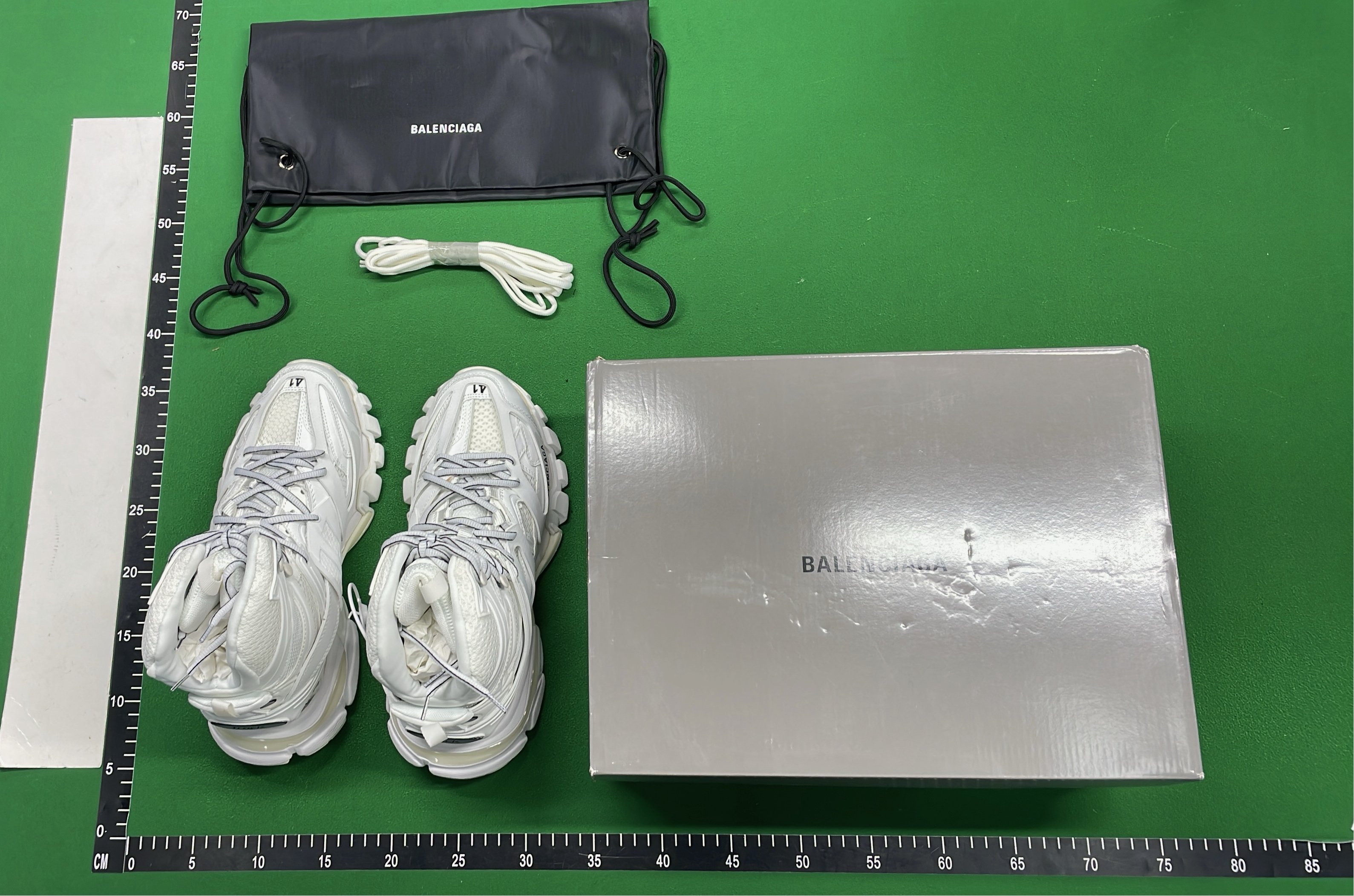 Balenciaga Triple S White Sneakers