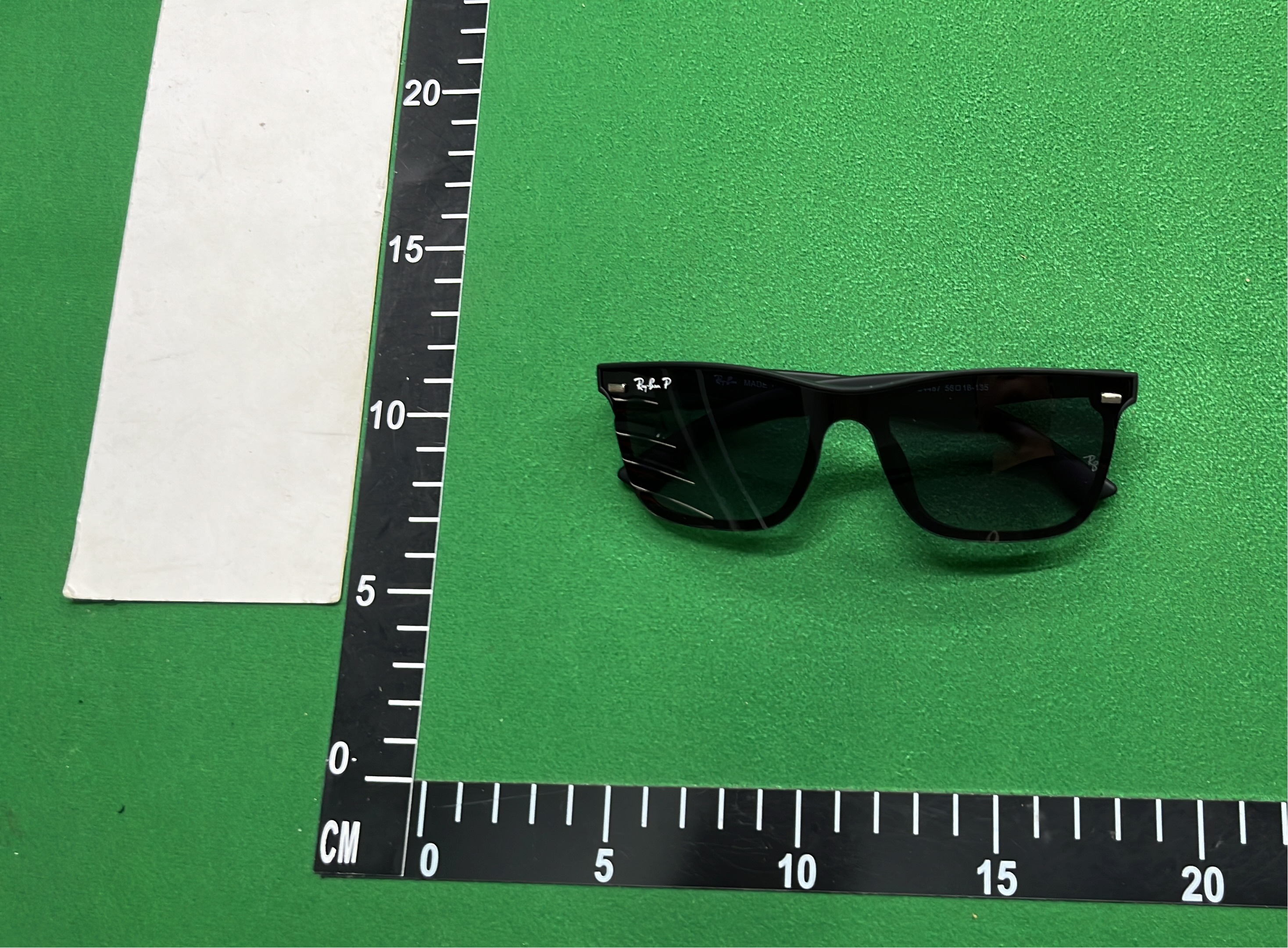 Ray-Ban Matte Black Sunglasses Classic Wayfarer Style