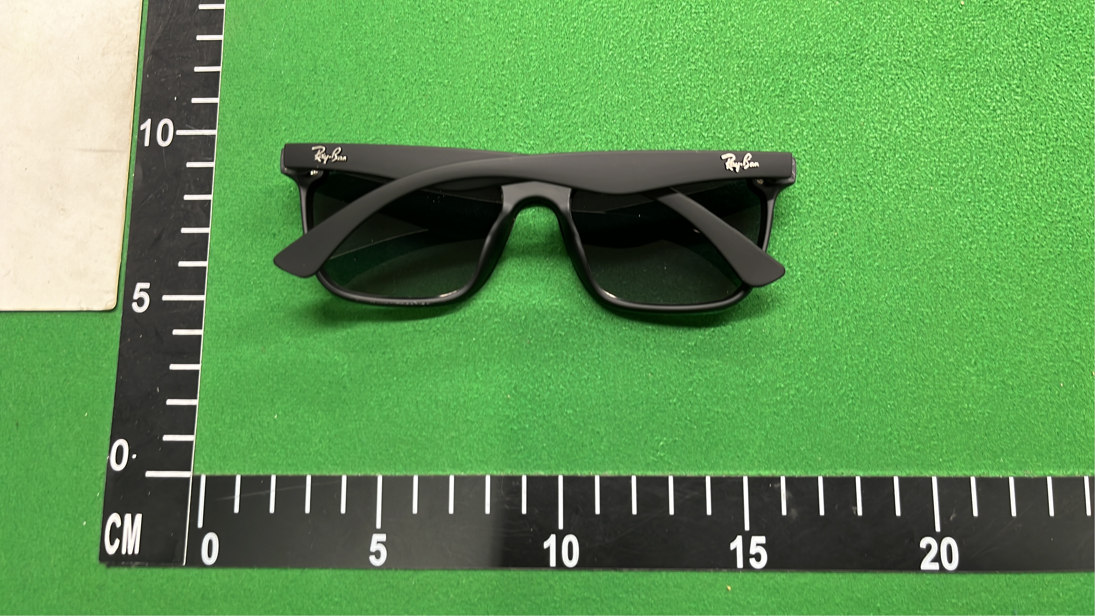 Ray-Ban Matte Black Sunglasses Classic Wayfarer Style
