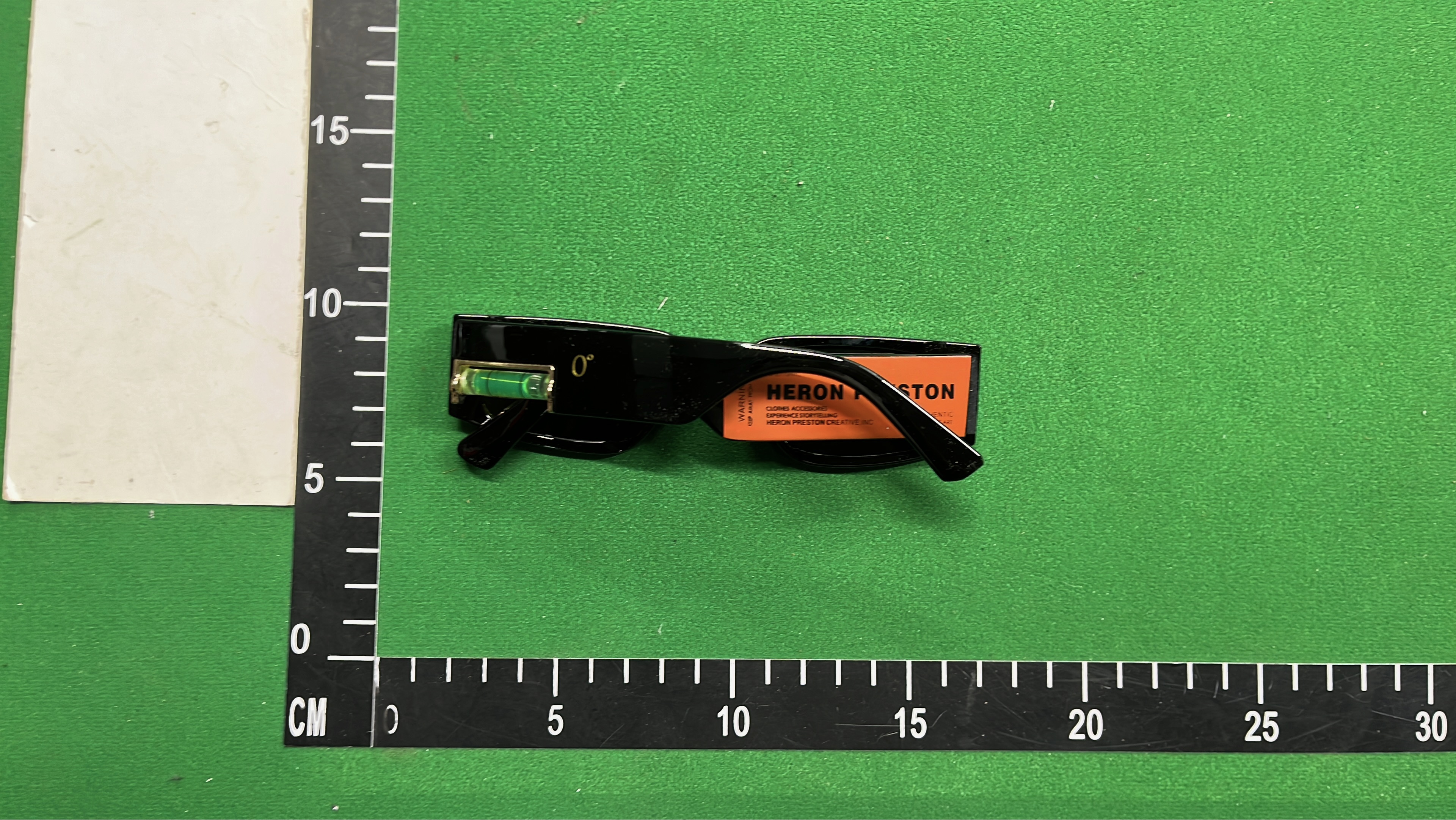OAKLEY Black Rectangular Sunglasses with Neon Green Accents