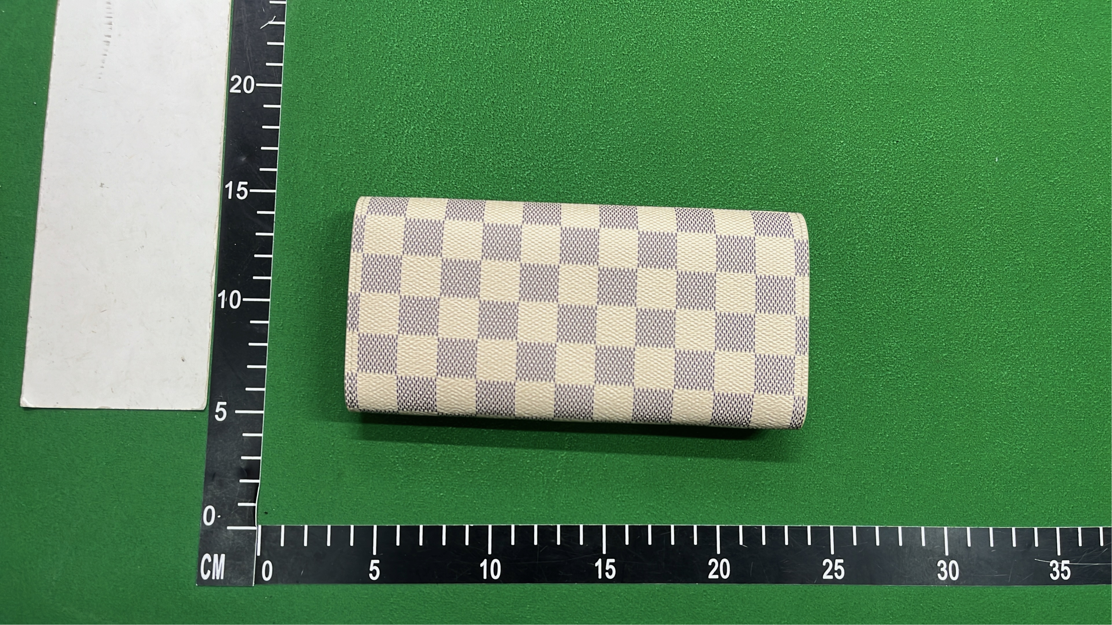 Louis Vuitton Damier Azur Wallet with Monogram Suitcase
