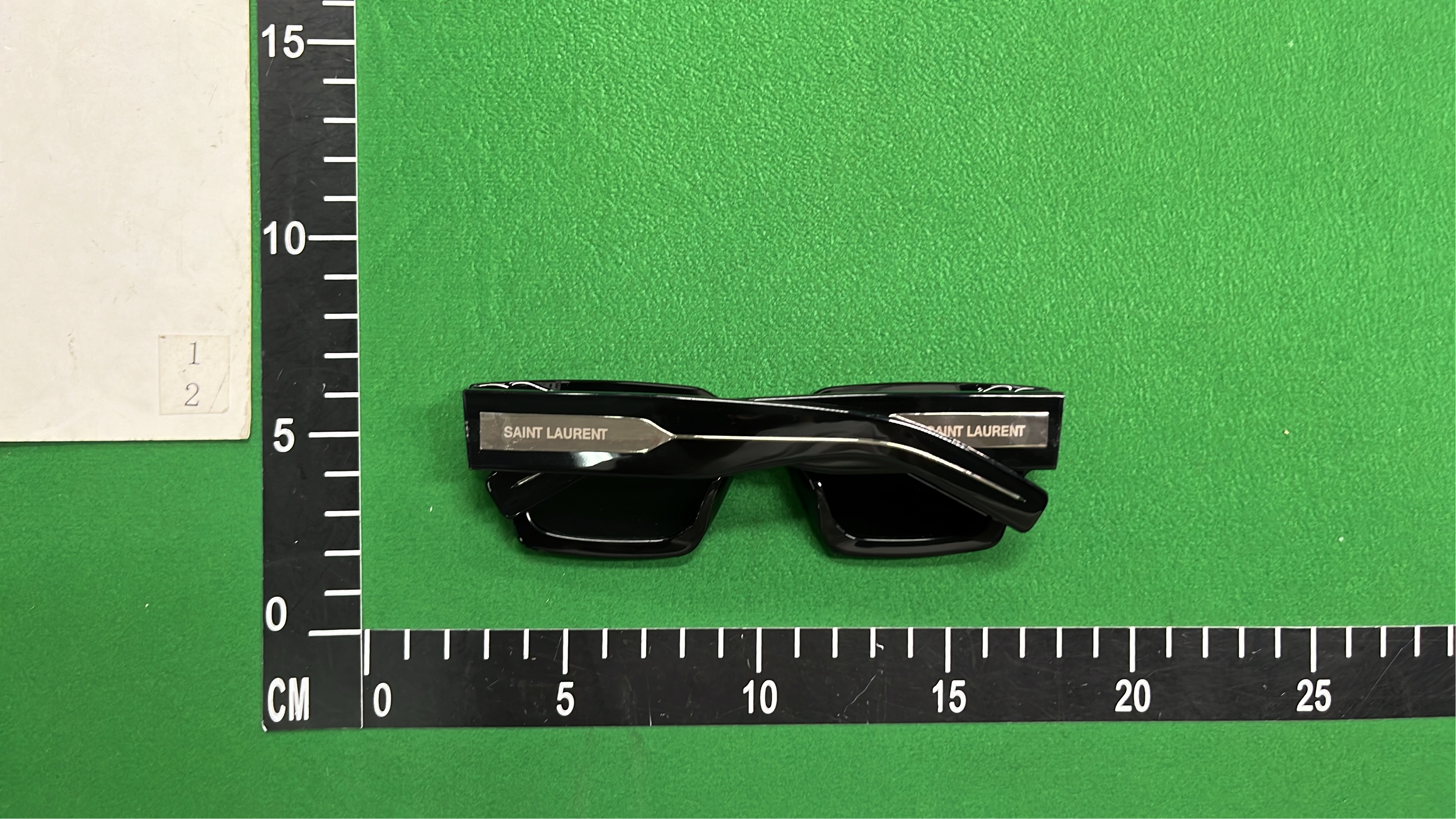 Saint Laurent Square Sunglasses with Original Hardware