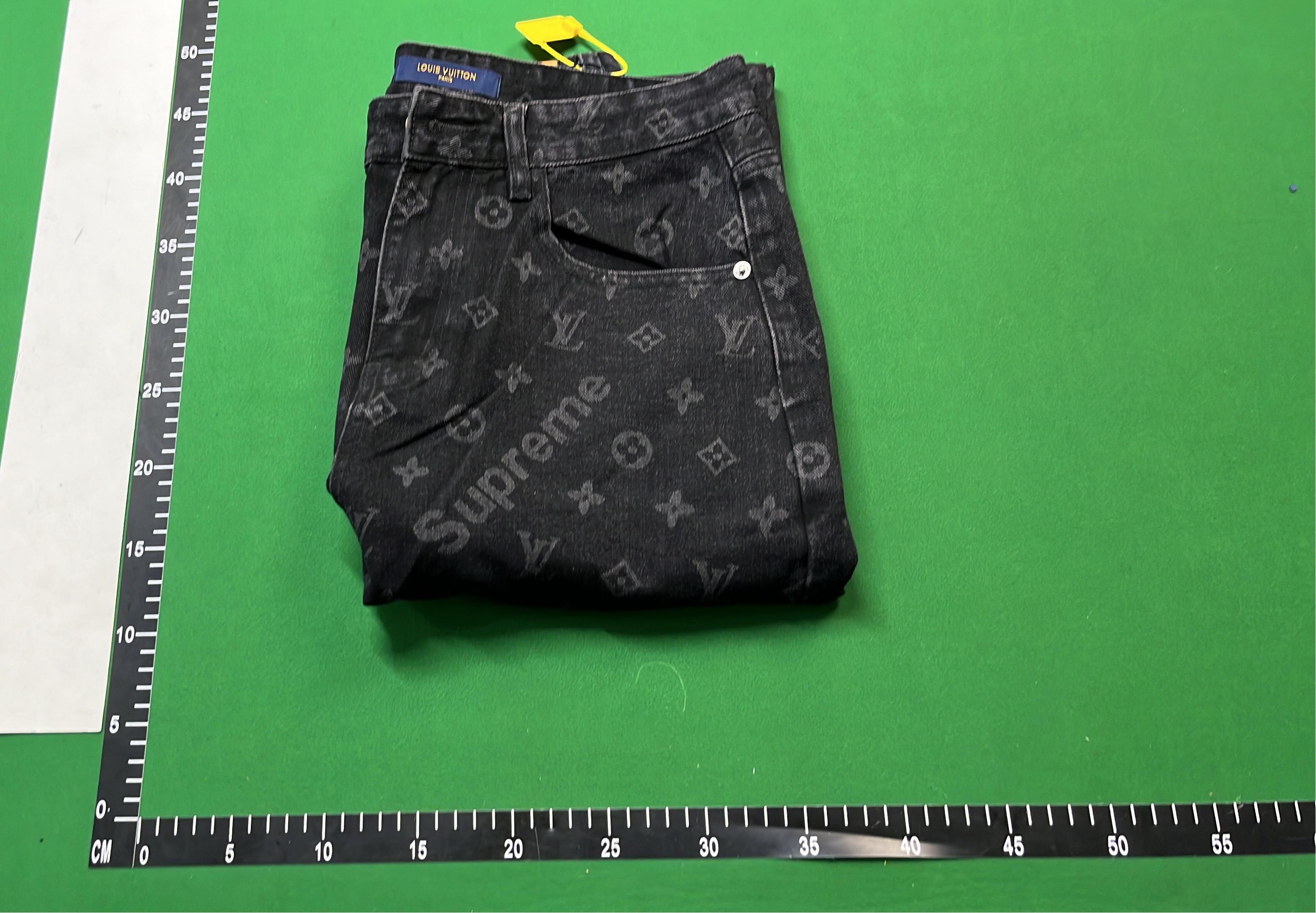Supreme Louis Vuitton Monogram Denim Jeans