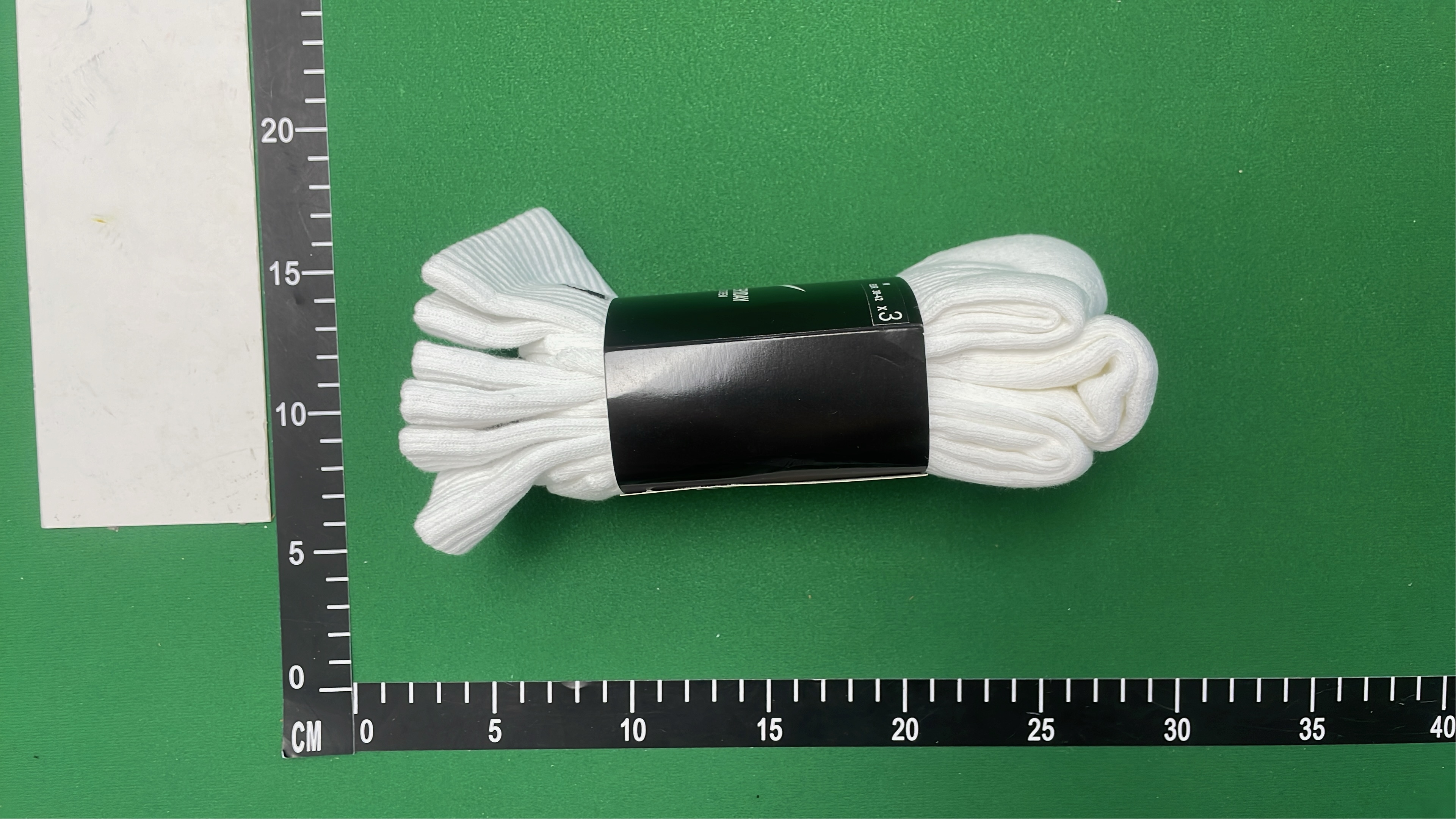 Nike Black Crew Socks with White Logo