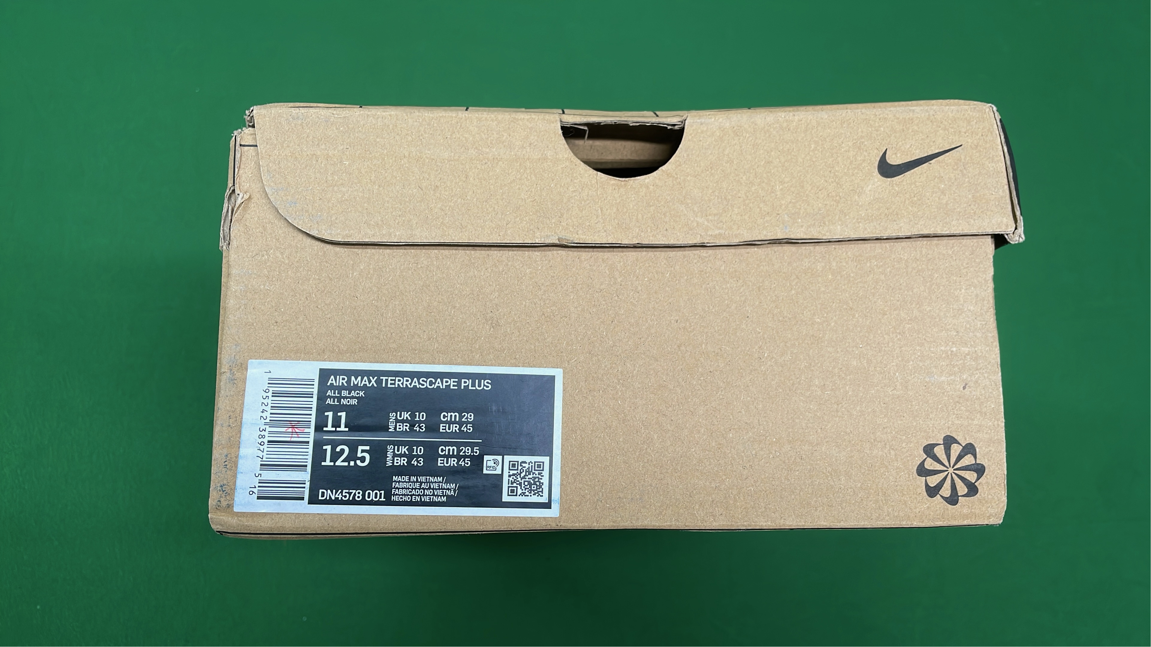 Nike Air Max 270 React Black Sneakers Men's Running Shoes