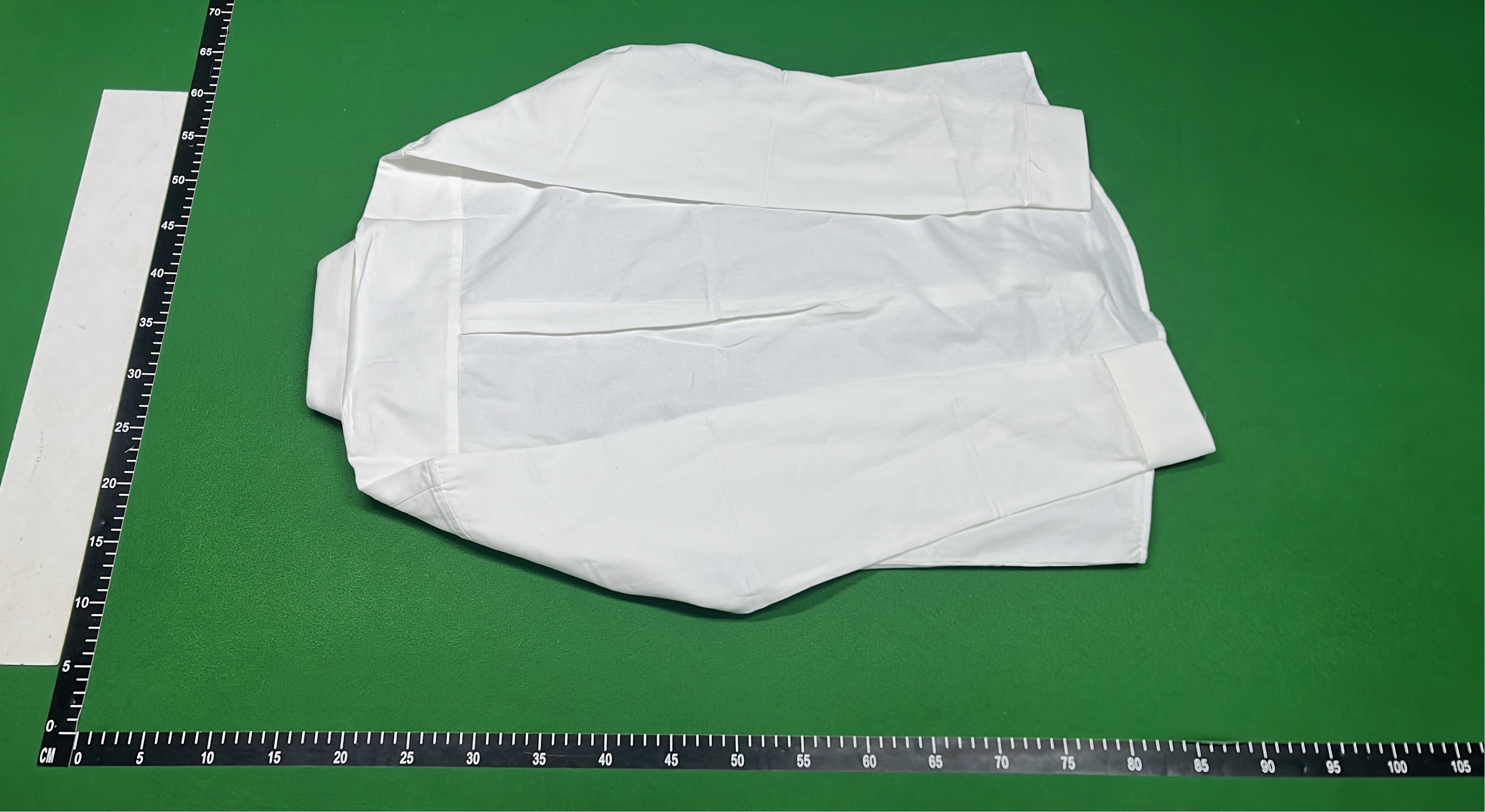 White Long Sleeve Button Down Shirt for Men