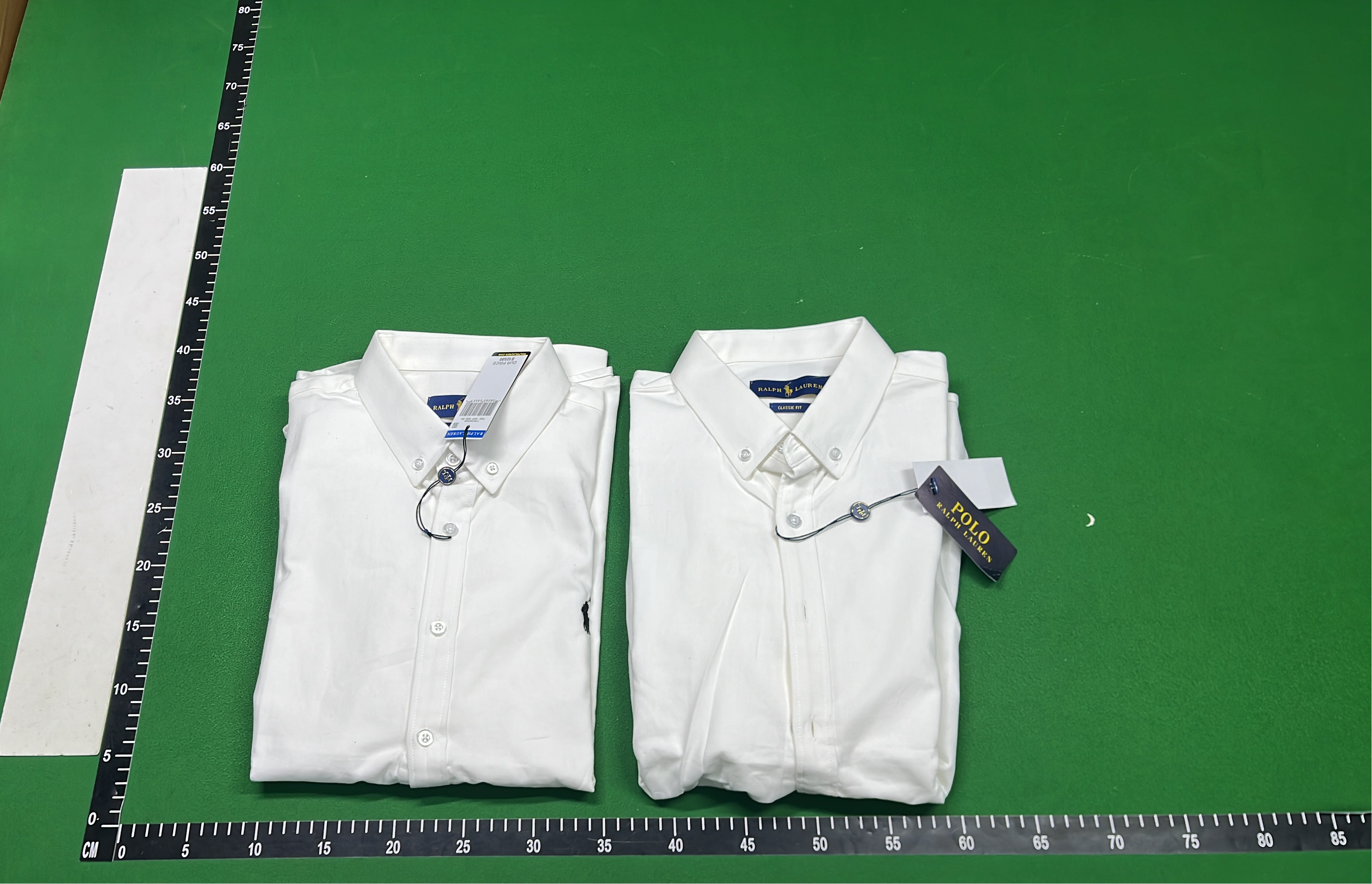White Long Sleeve Button Down Shirt for Men