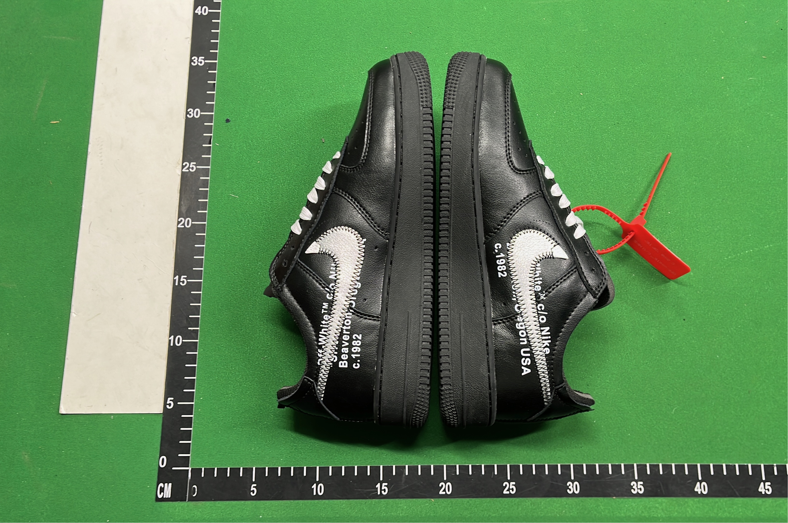 Nike Air Force 1 Low Off-White Black Grey Sneakers