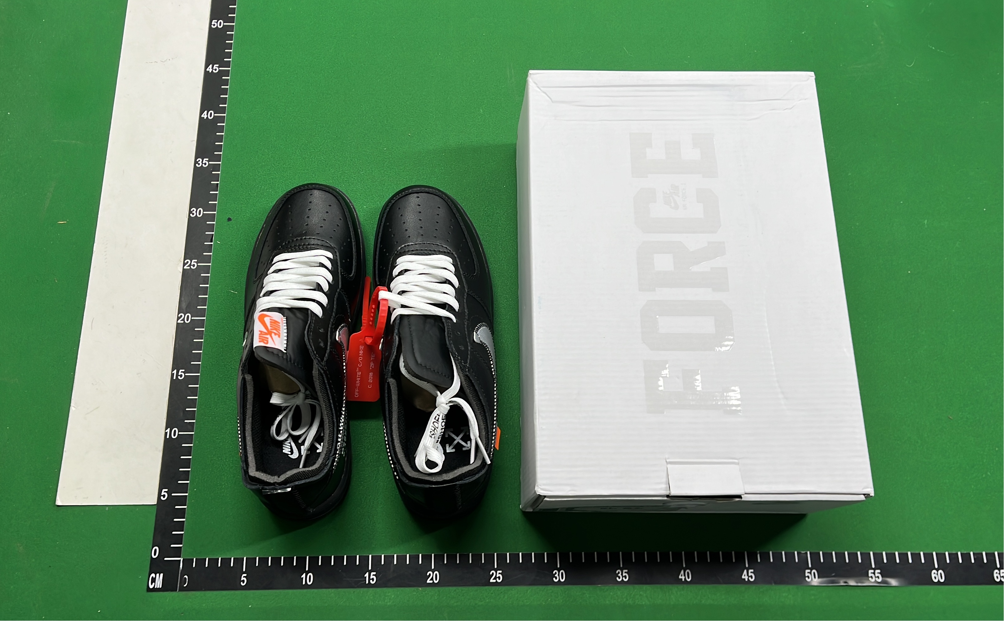 Nike Air Force 1 Low Off-White Black Grey Sneakers