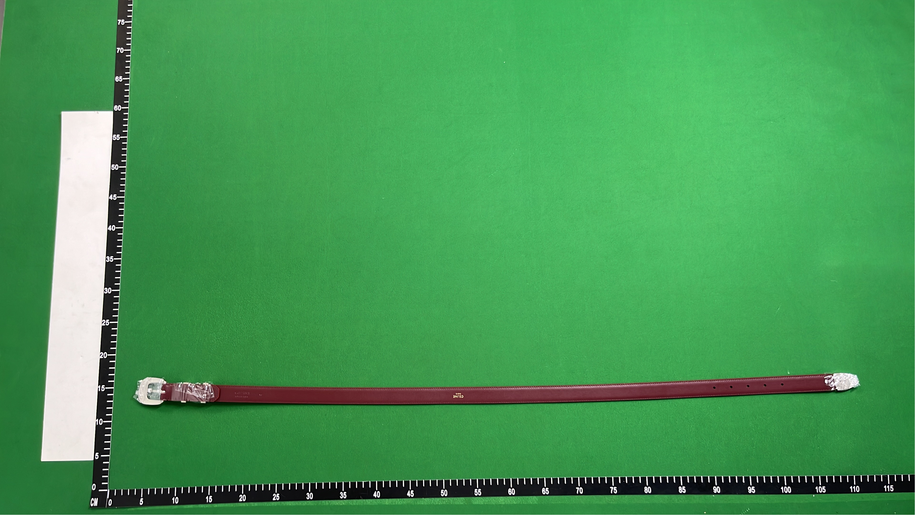 Red Leather Belt with Silver Buckle - Elegant Women's Accessory