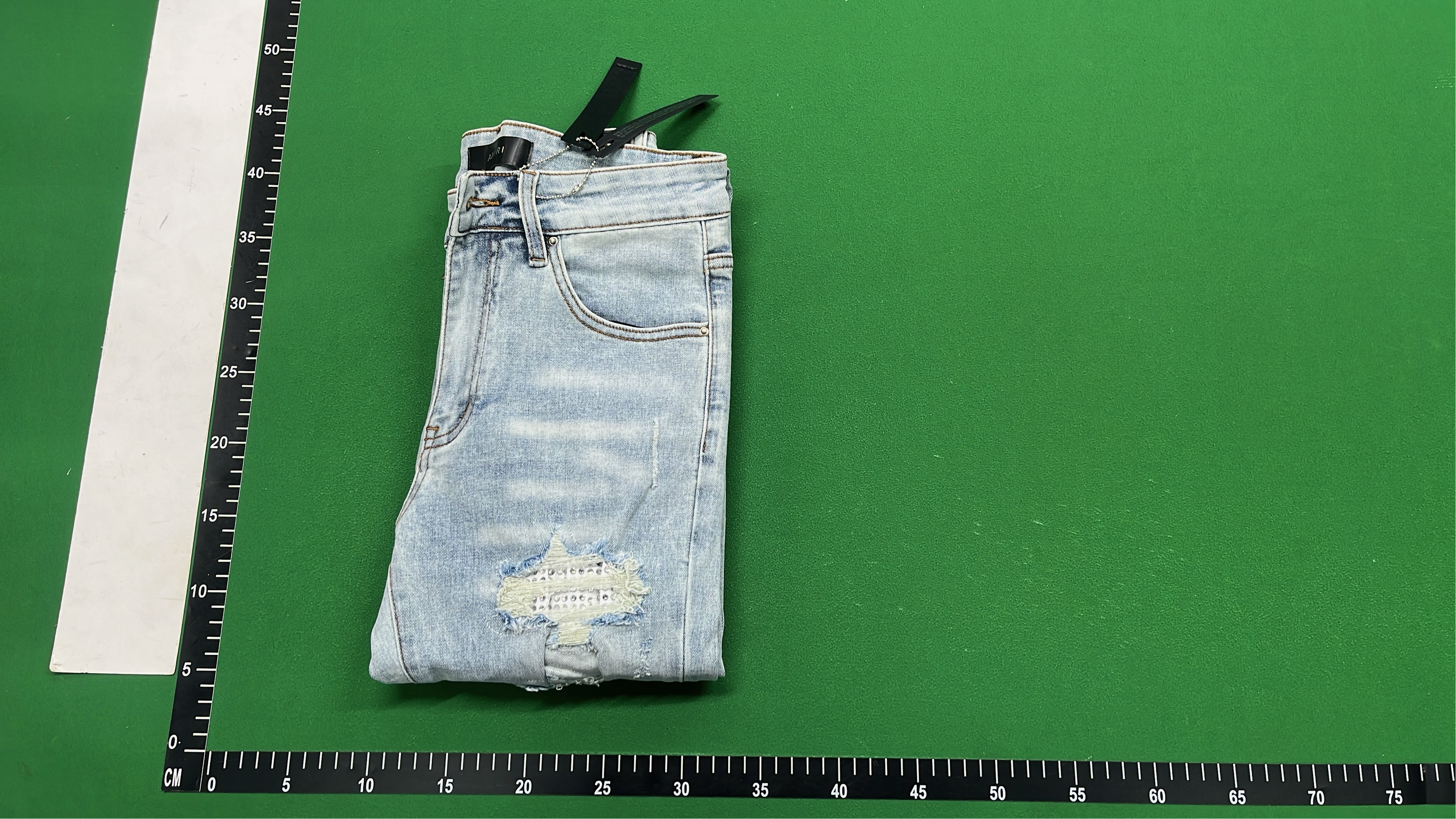 Black Ripped Skinny Jeans for Men - Distressed Denim Pants