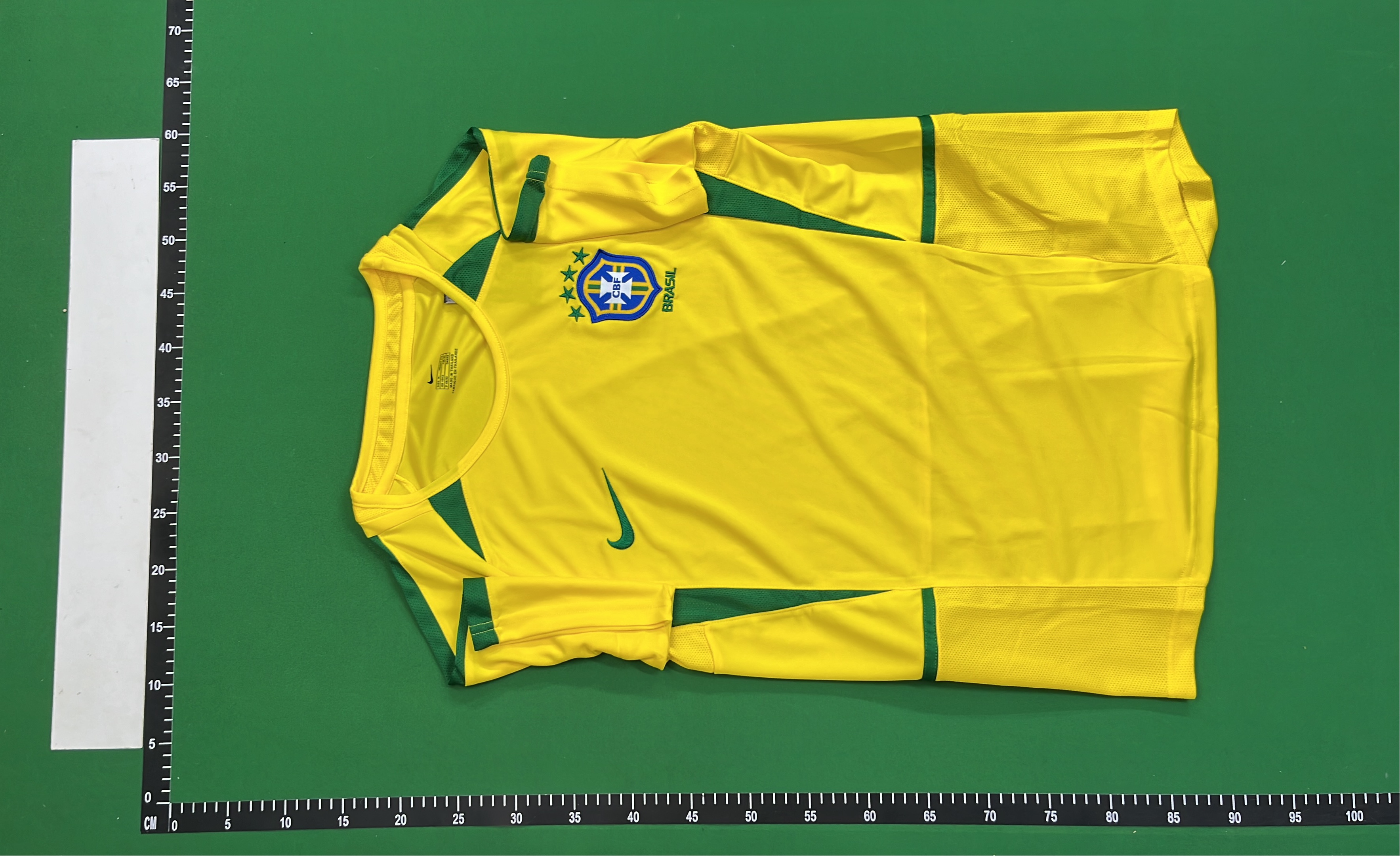 Brazil National Team Yellow Soccer Jersey by Nike