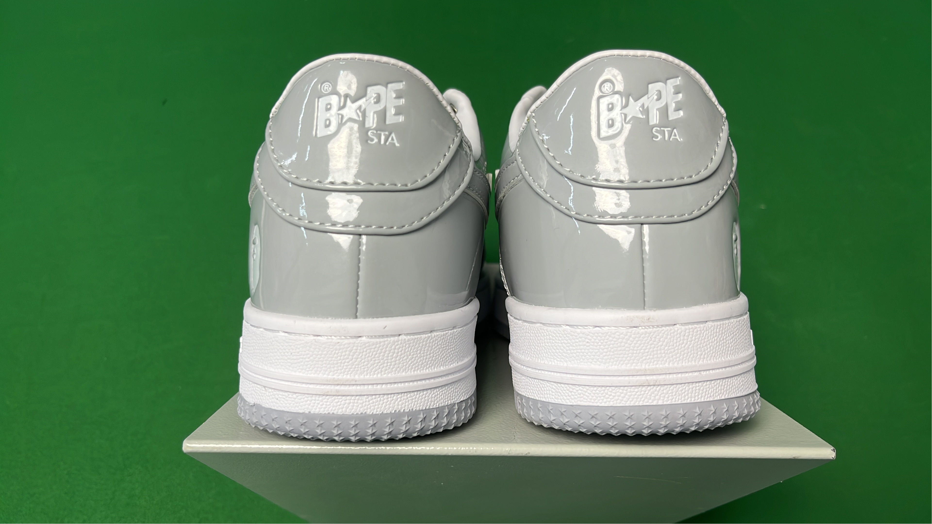 BAPE Green Star Low Top Sneakers