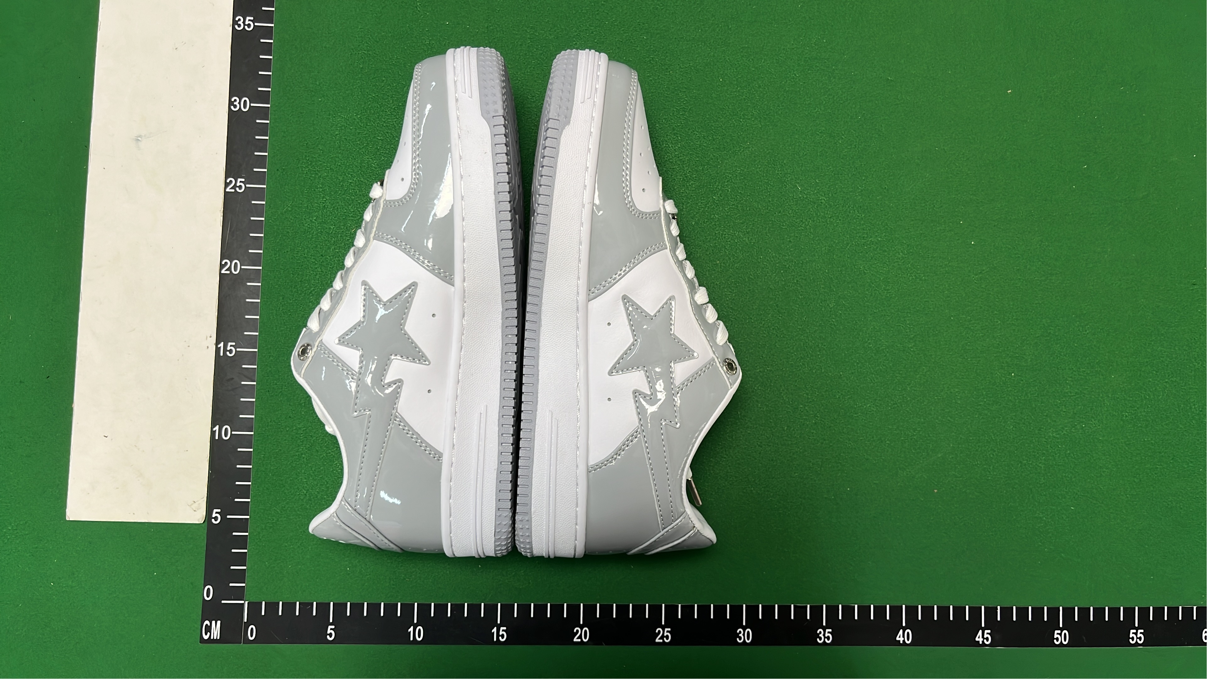 BAPE Green Star Low Top Sneakers