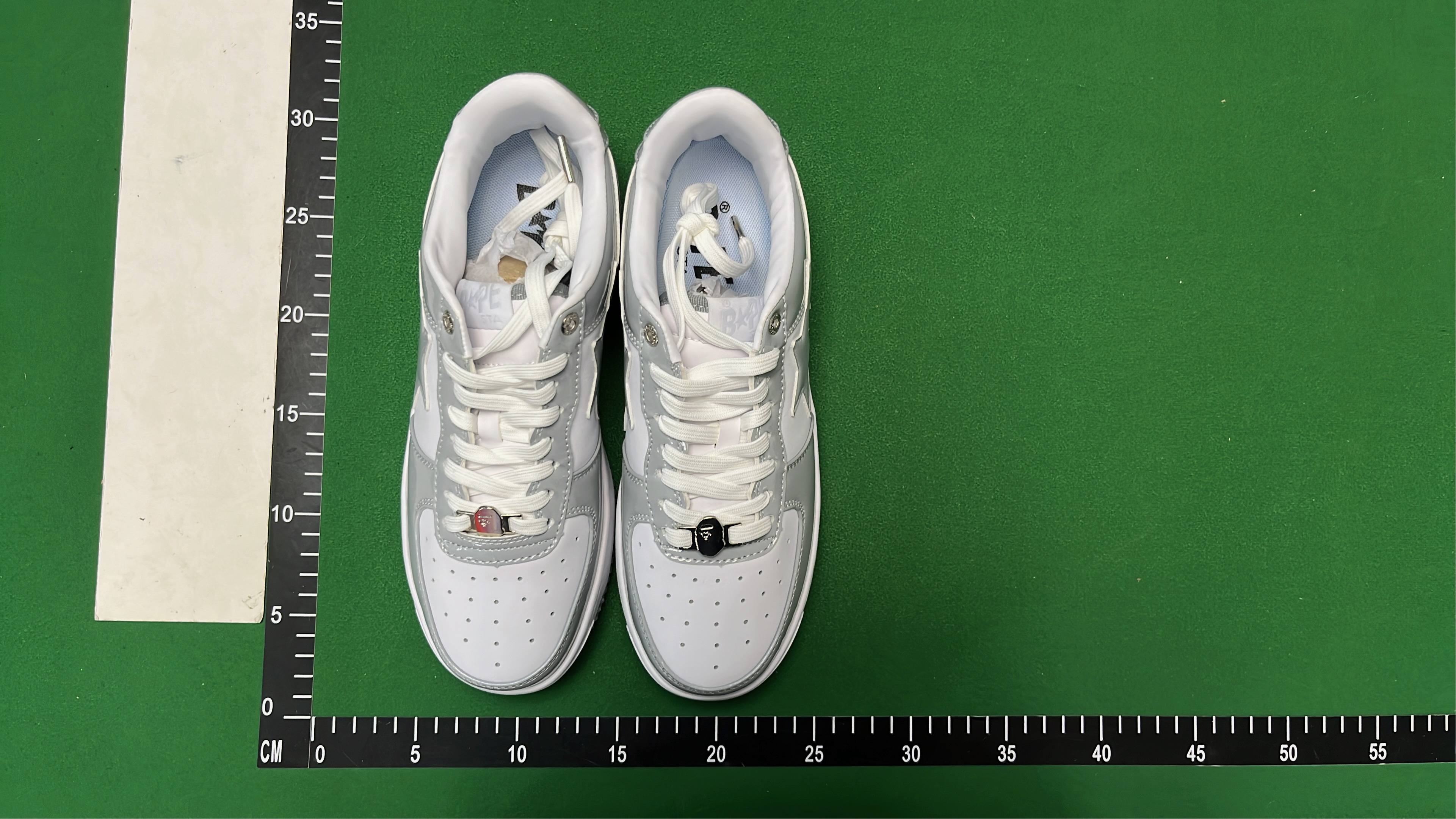 BAPE Green Star Low Top Sneakers
