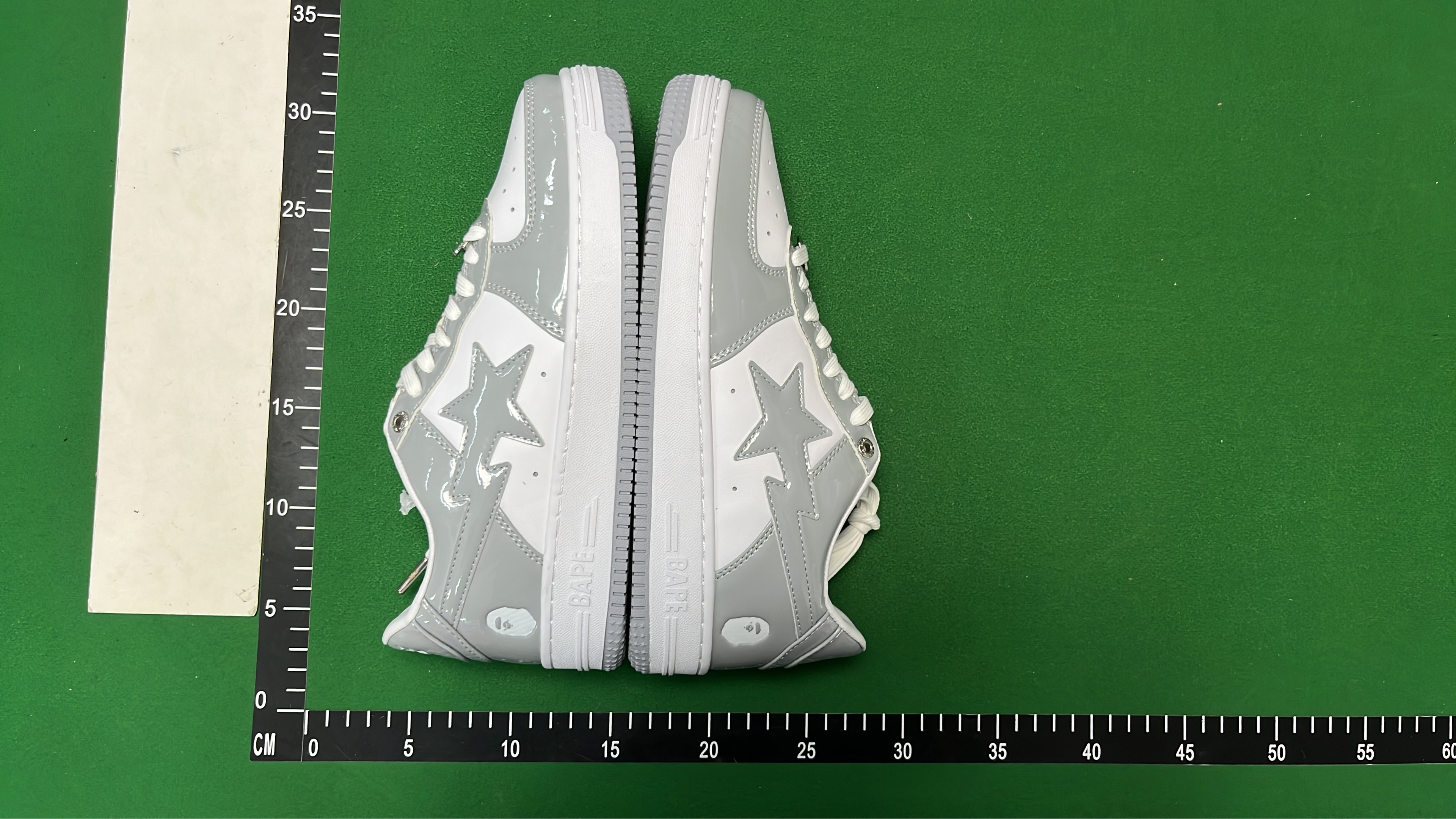 BAPE Green Star Low Top Sneakers