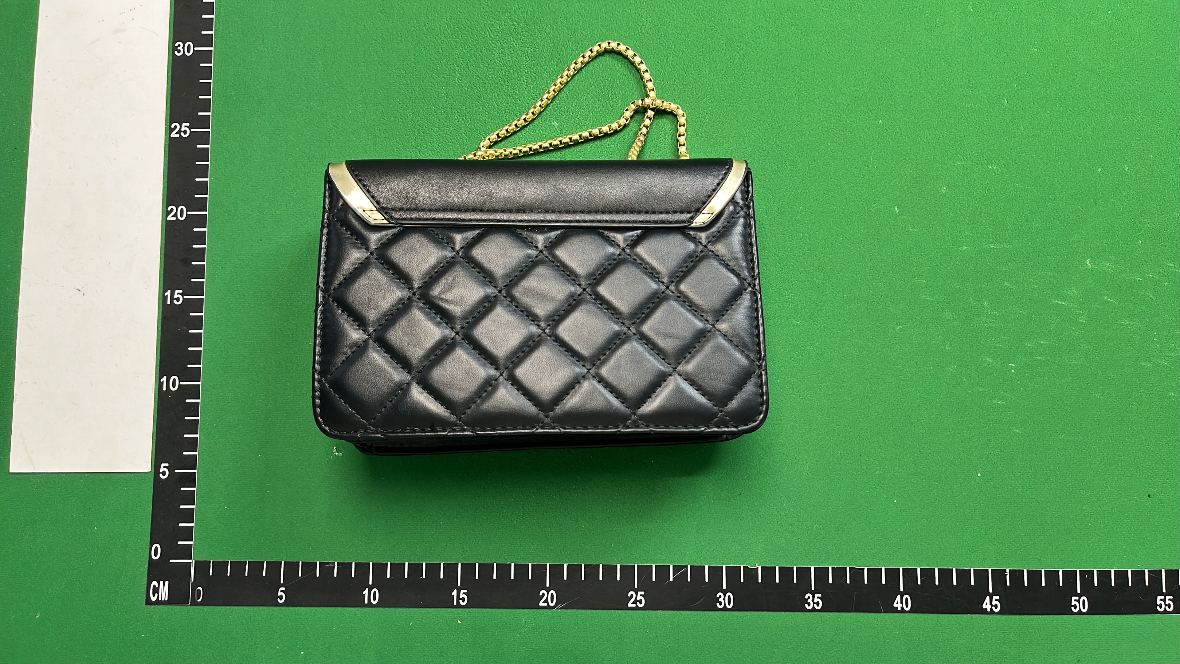 Chanel Black Quilted Flap Bag with Gold Chain Strap