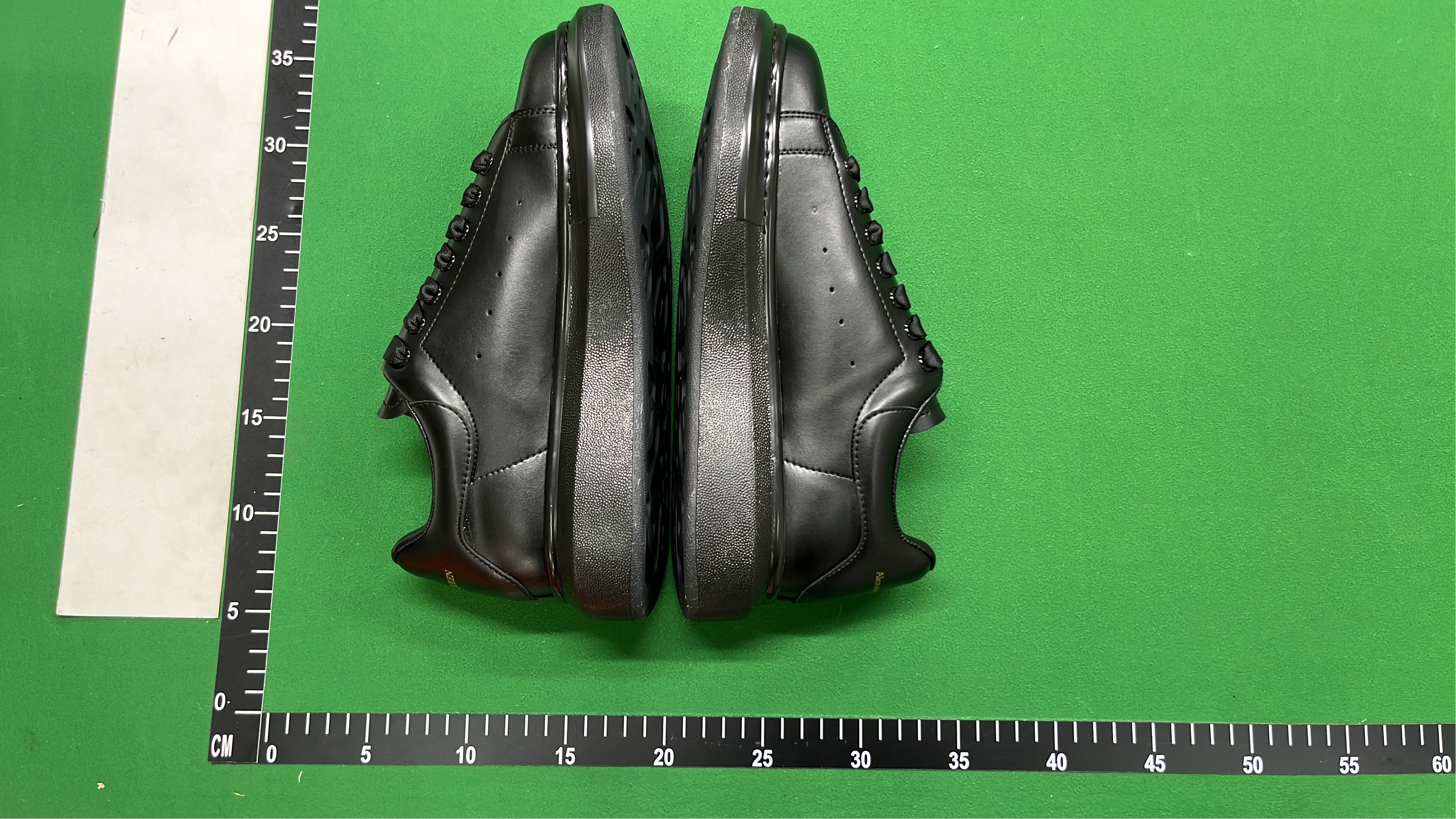 McQueen White and Black Chunky Sneakers