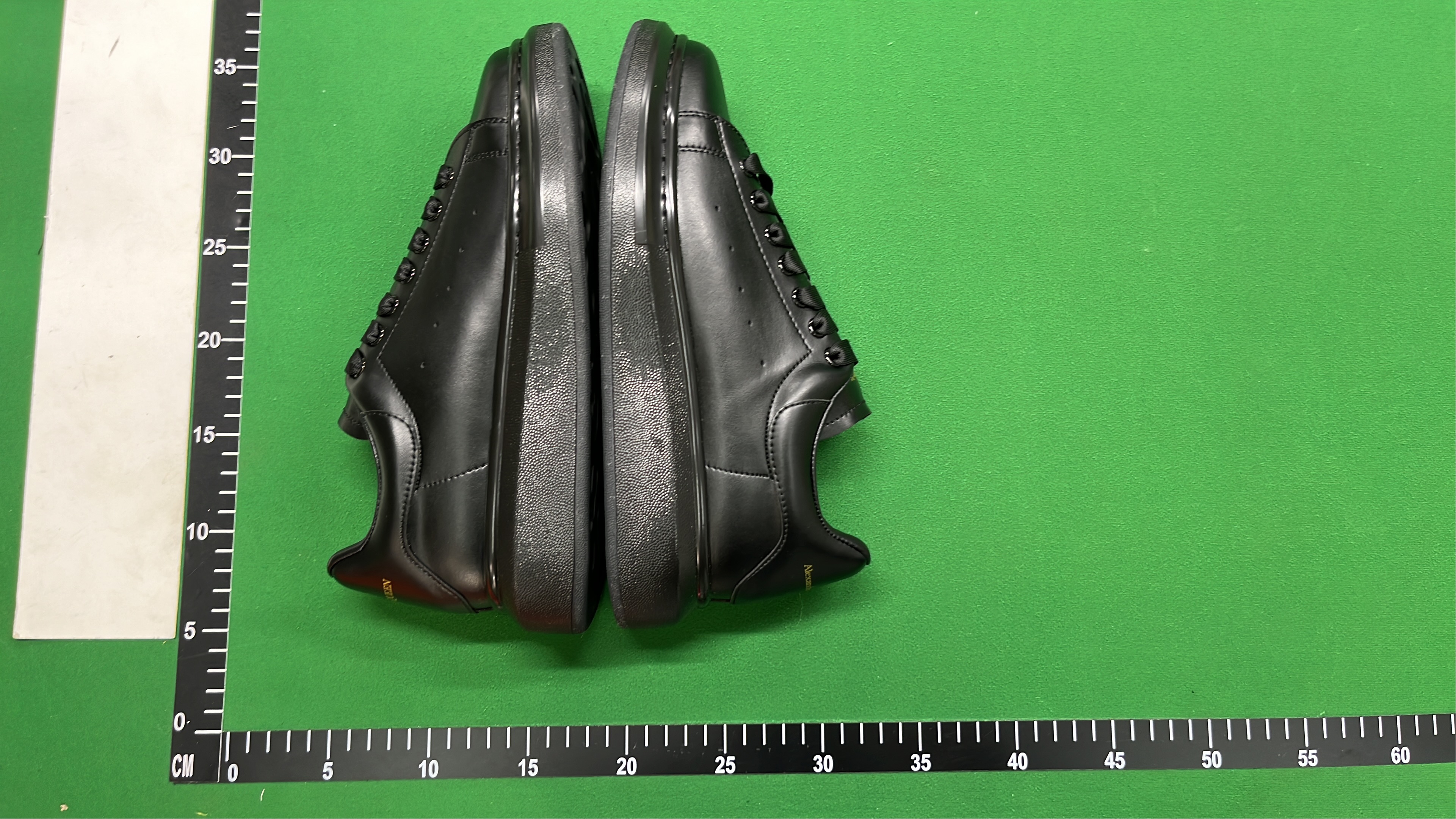 McQueen White and Black Chunky Sneakers