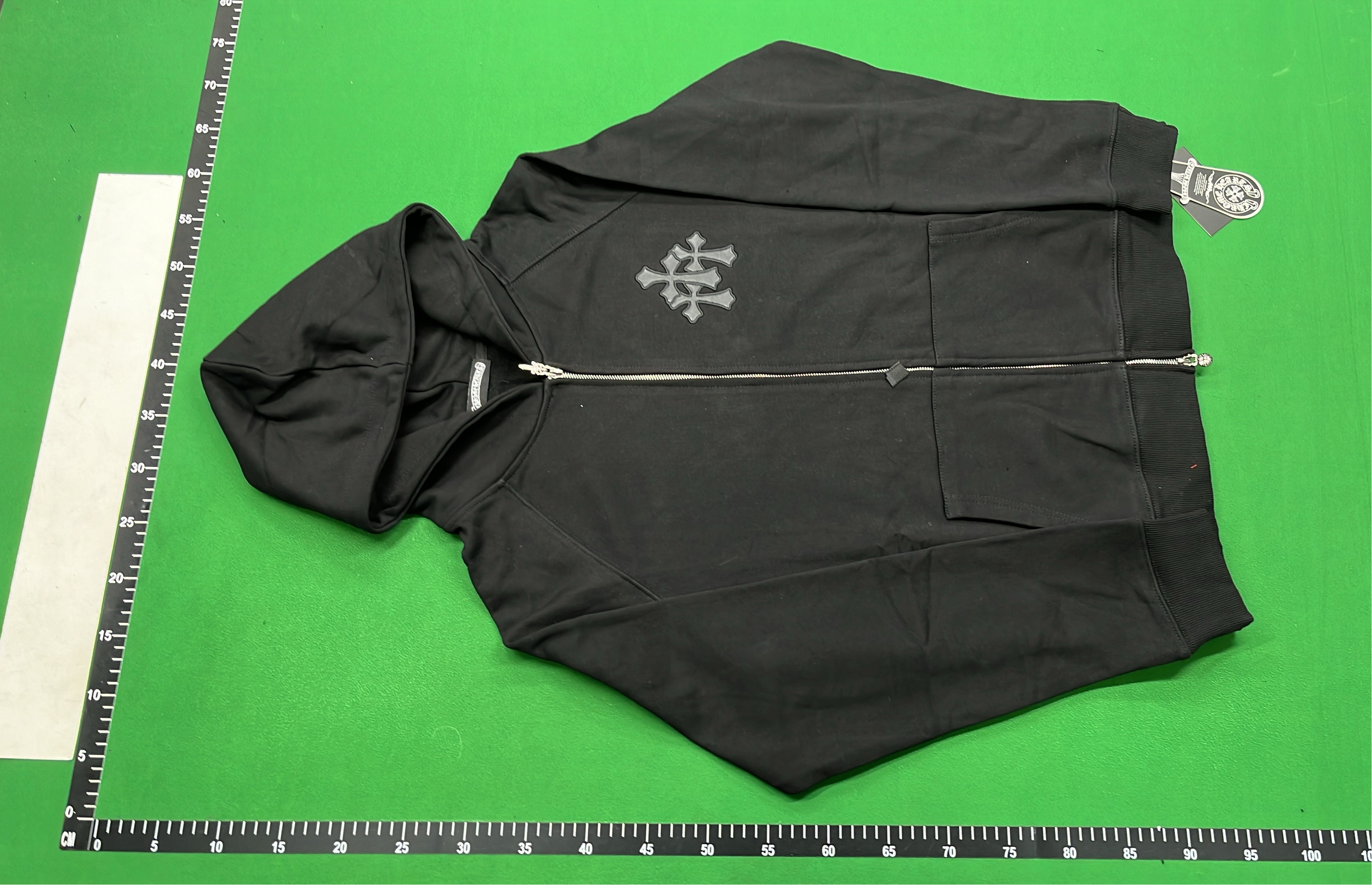 LV Monogram Hoodie Sweatshirt Men's Zip-Up Jacket Fashion Streetwear