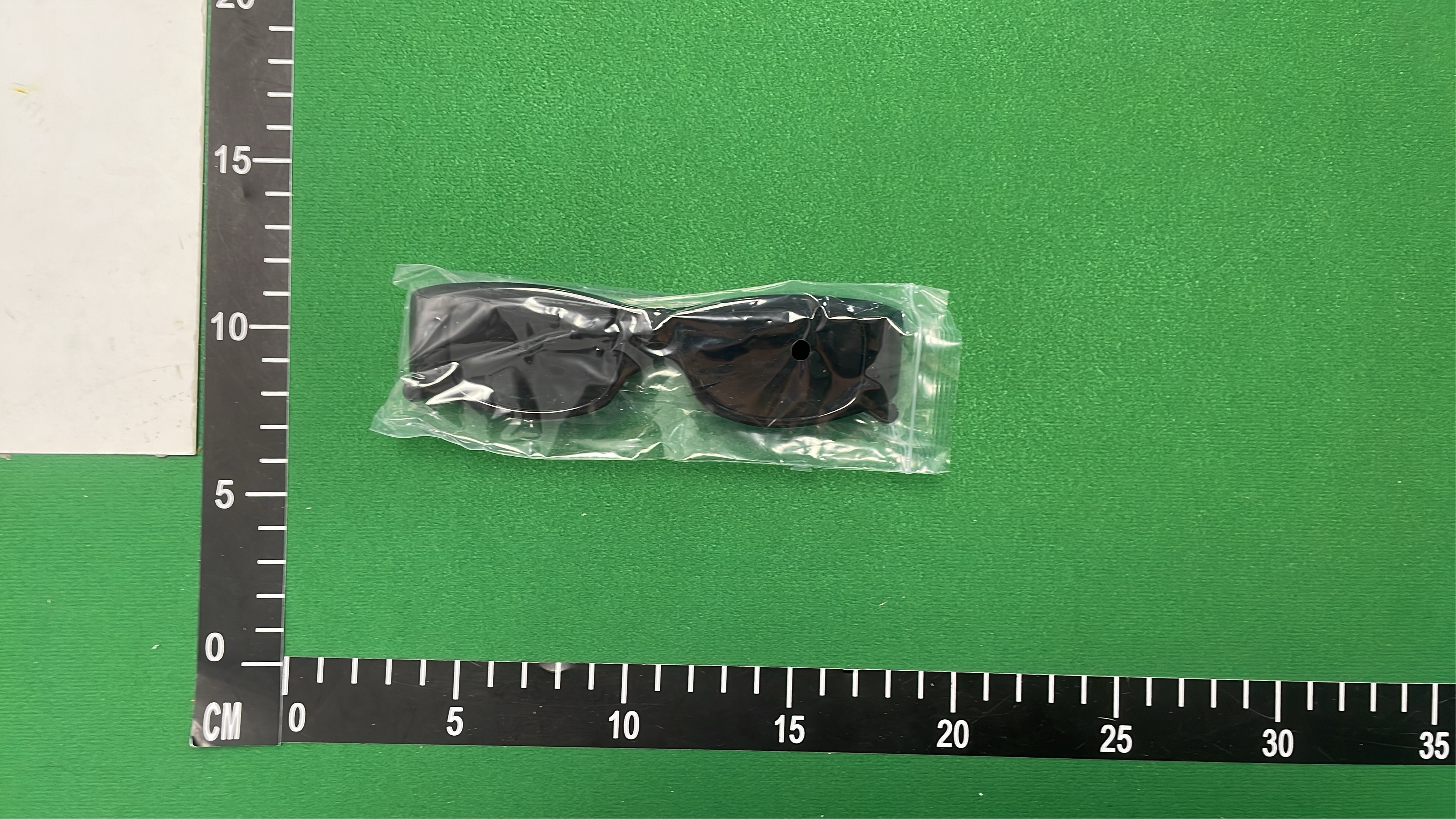 Black and Gray Palm Angels Sunglasses with Bold Logo Design