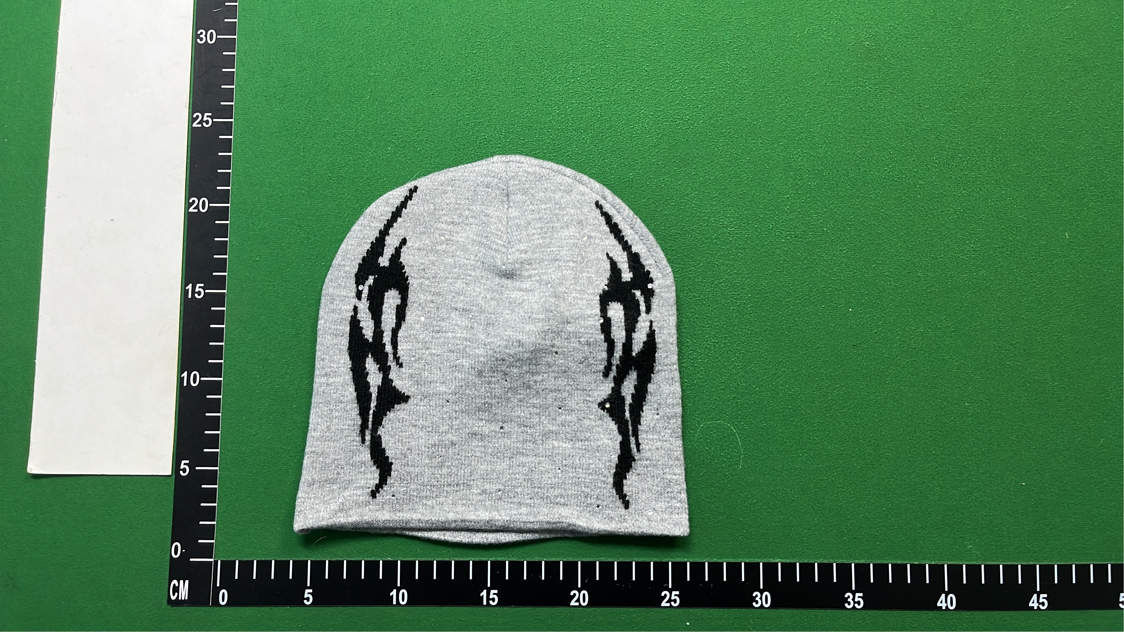 Black and White Patterned Headwear