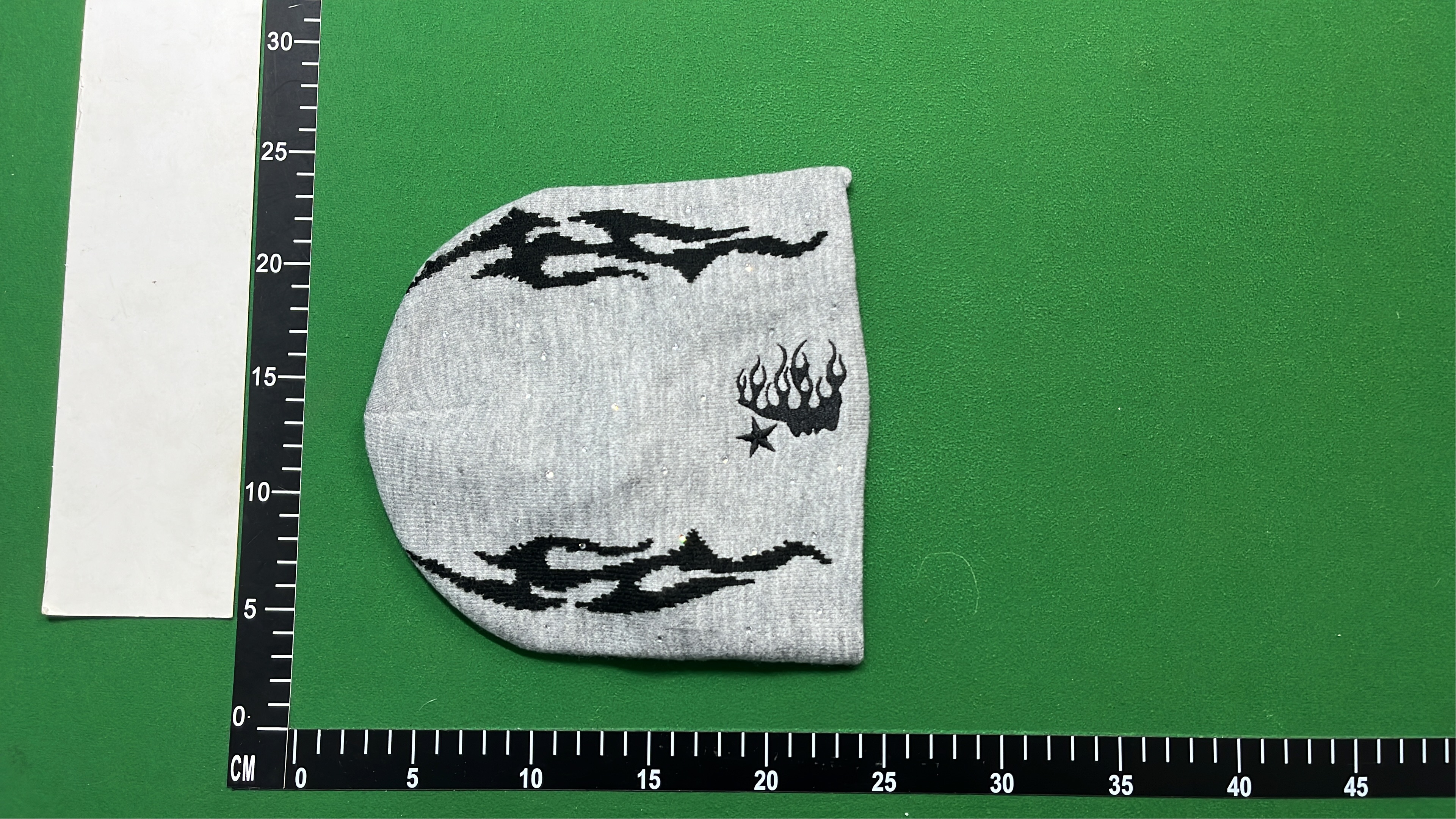 Black and White Patterned Headwear