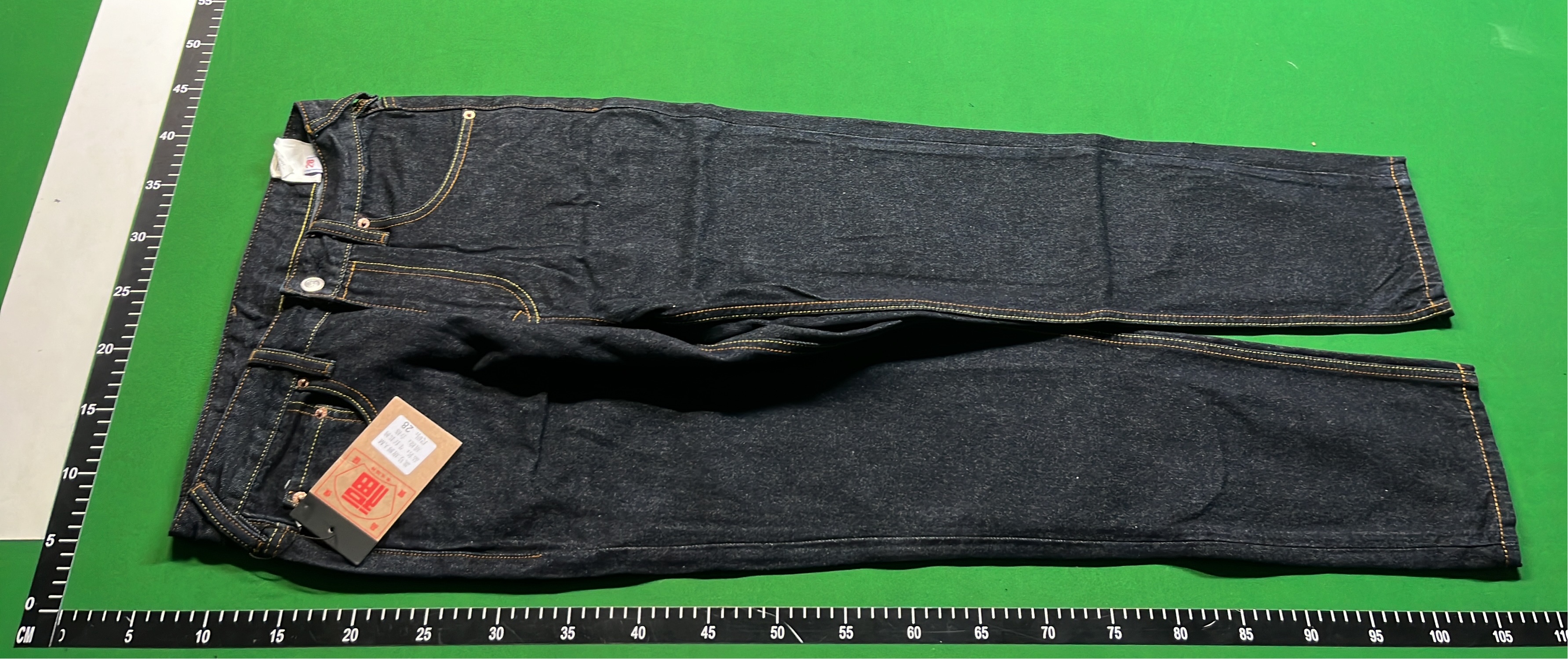 Kith Embroidered Denim Pants - Japanese Tattoo Art Design